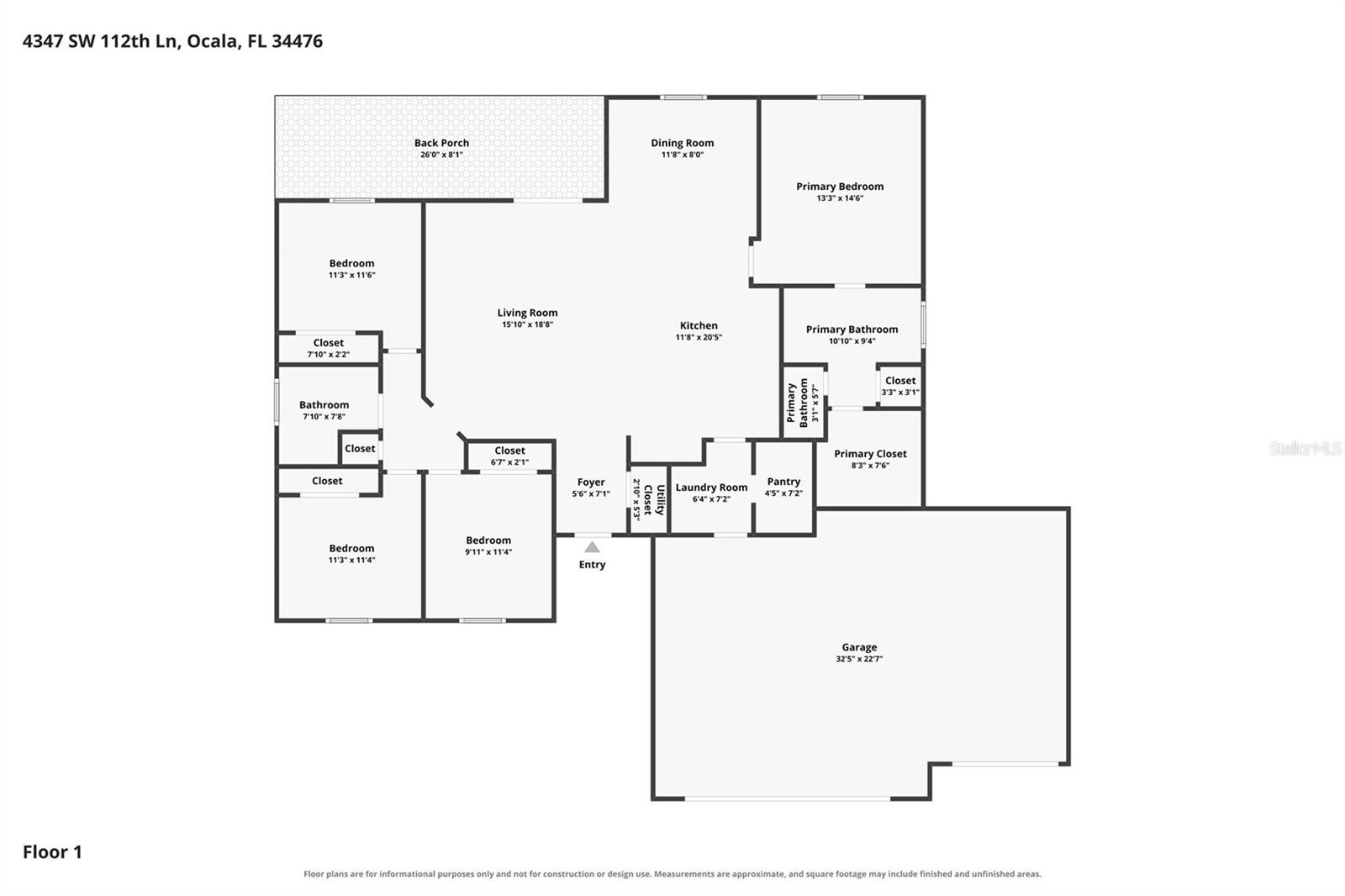 Single Family Residence at 4347 SW 112TH LN, OCALA, photo 41 of 48
