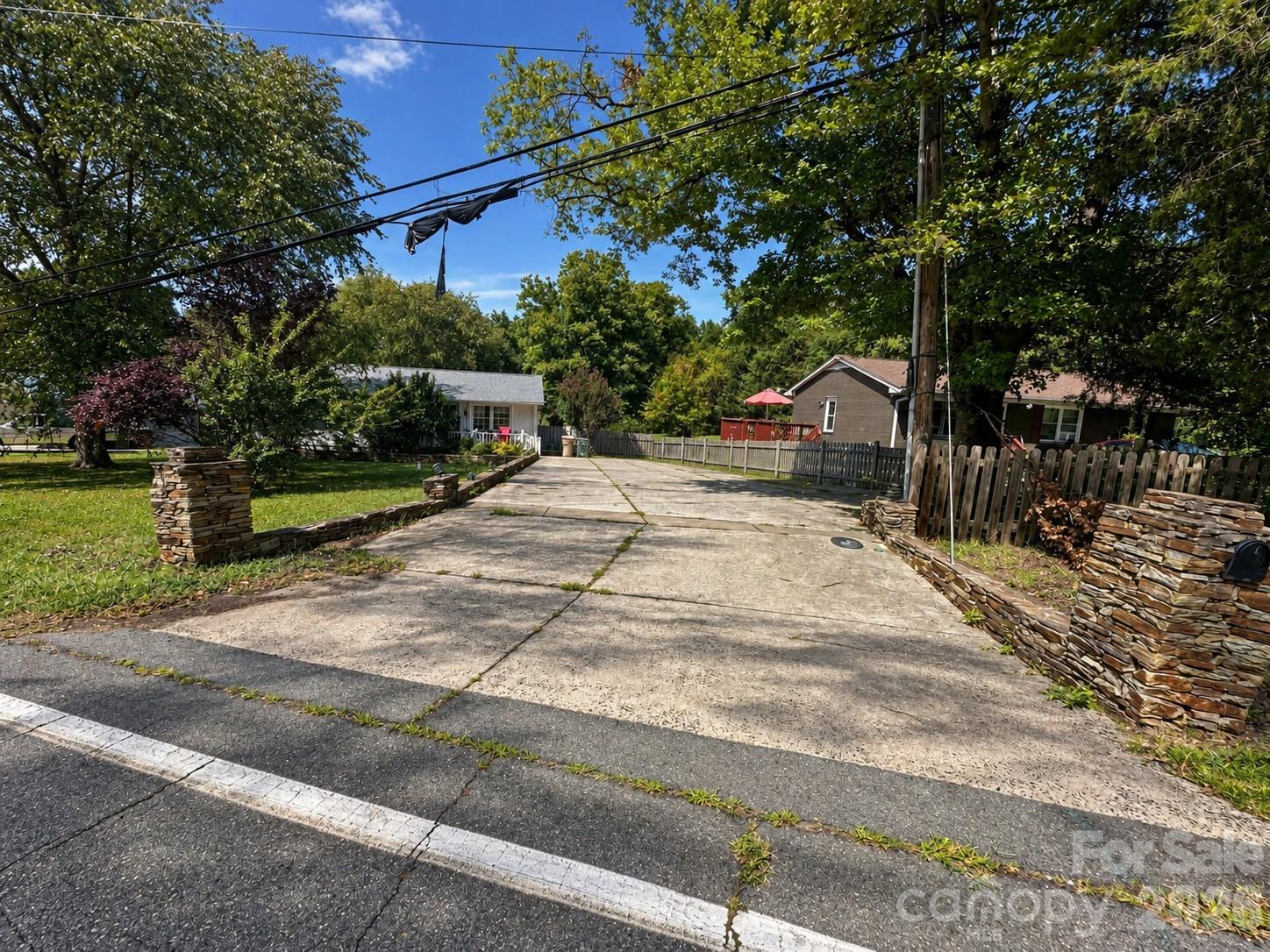 Driveway with Stone Borders - 4711 Summit Avenue, Greensboro