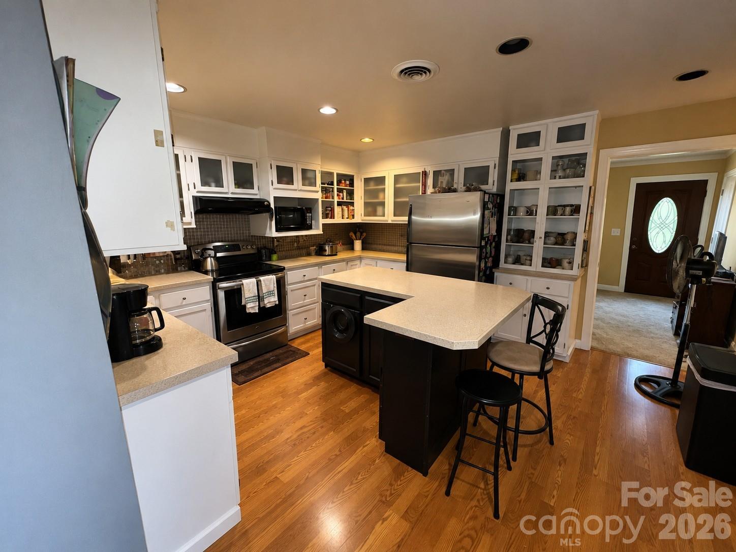Warm Kitchen and Entryway - 4711 Summit Avenue, Greensboro