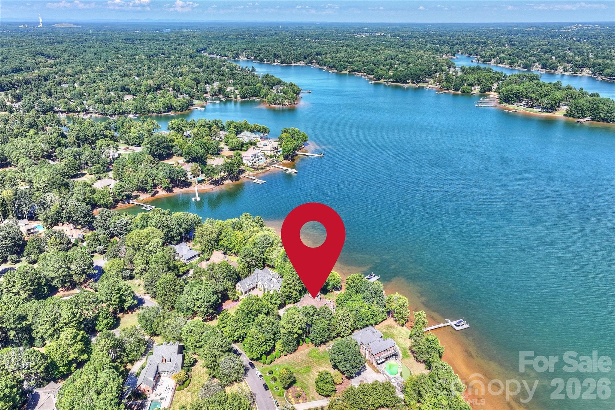 High Aerial - 125 Falmouth Road, Mooresville
