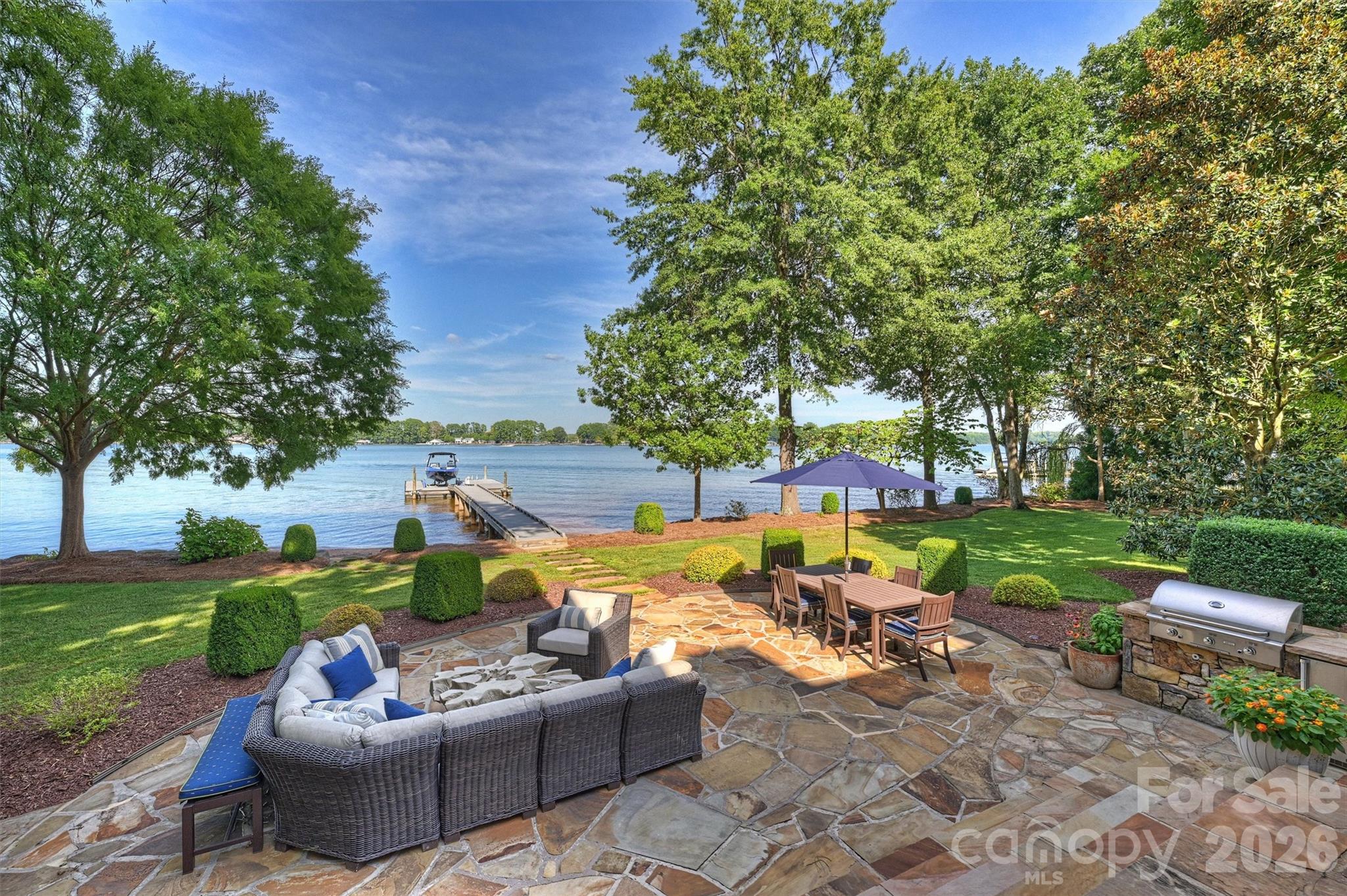 Patio View - 125 Falmouth Road, Mooresville