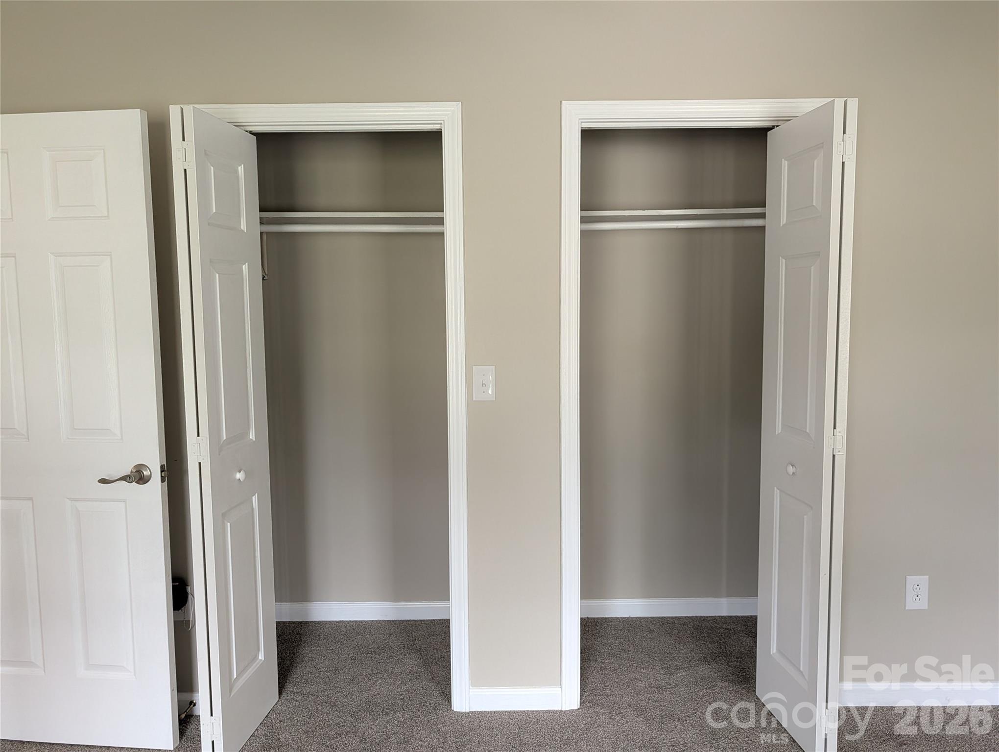 Primary Closets - 5519 Winding Oak Drive, Hickory