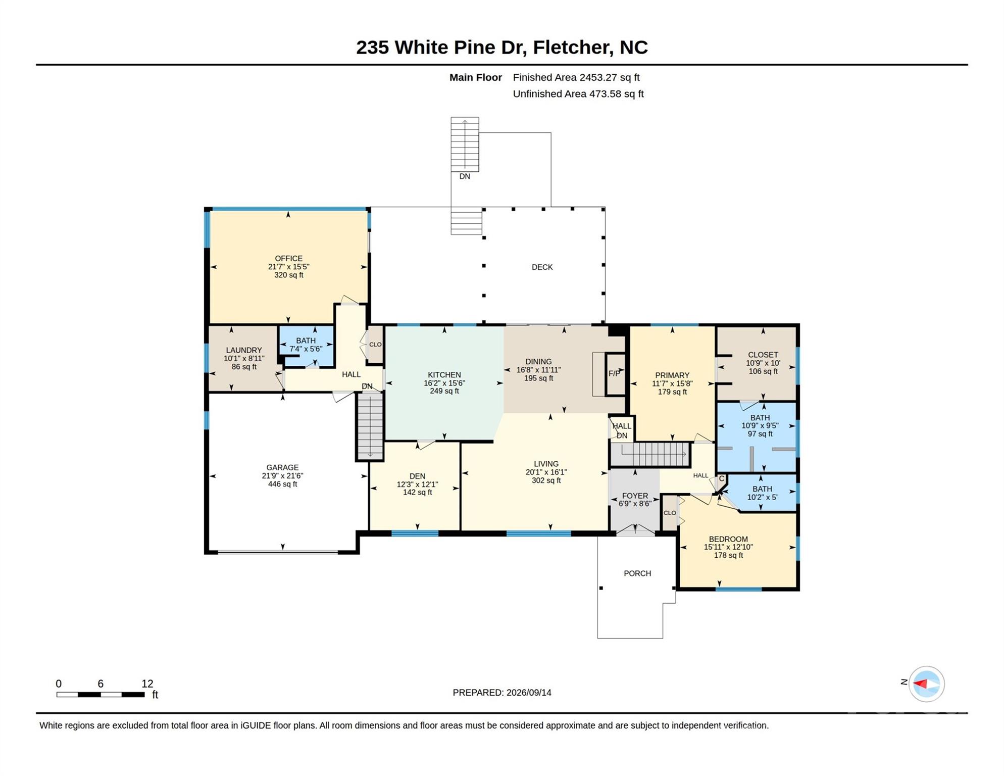 Single Family Residence at 235 White Pine Drive, Fletcher, photo 48 of 48