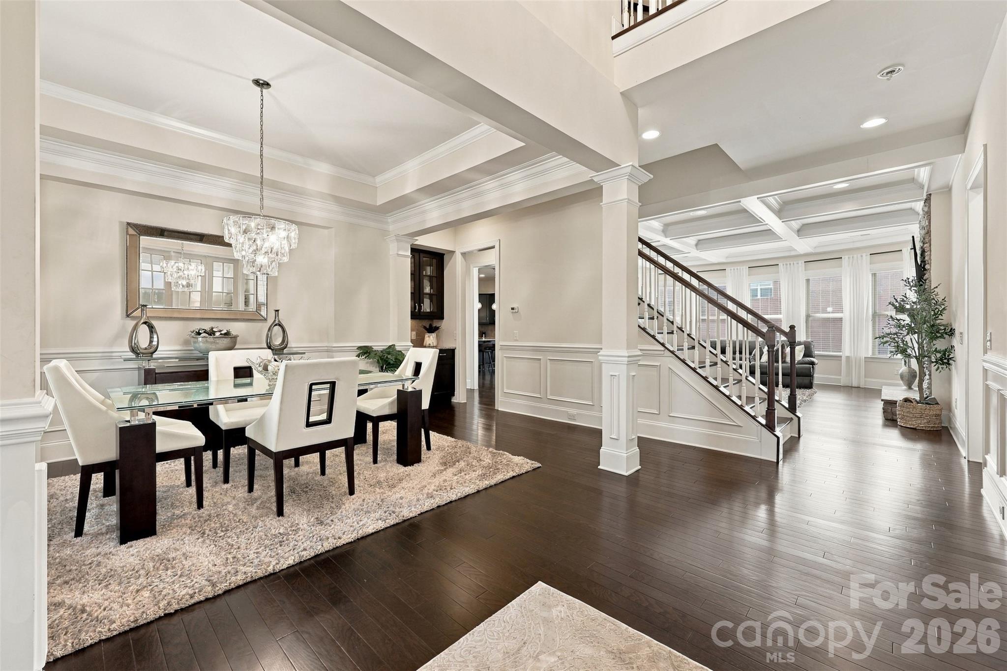 dining room/ foyer into living room - 131 Reserve Lane, Indian Land