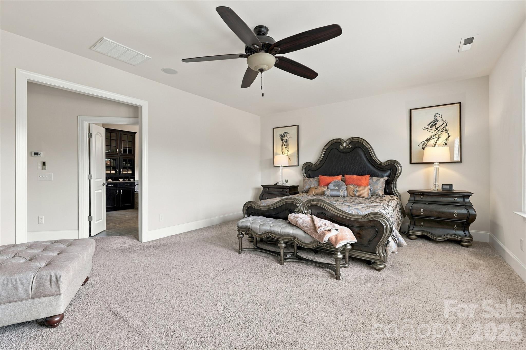 primary bedroom with sonos surround sound - 131 Reserve Lane, Indian Land