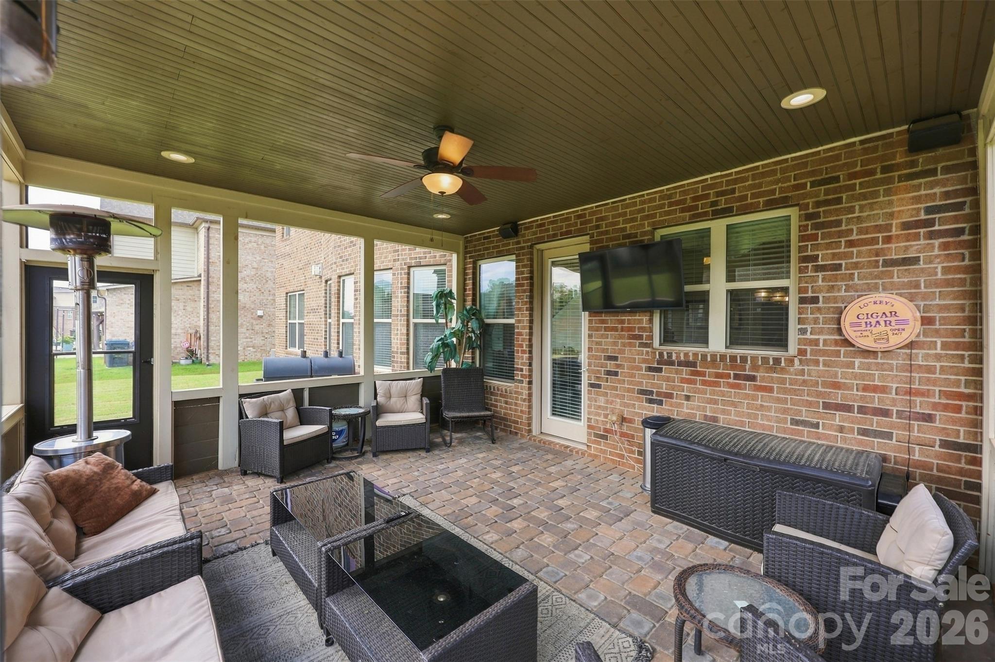 screened in back porch 17'x15' - 131 Reserve Lane, Indian Land