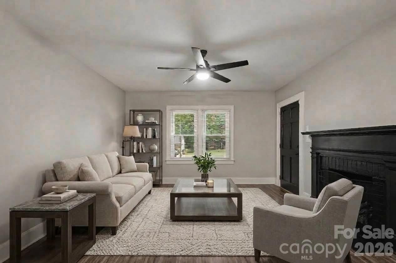 virtually staged - 1521 Blackwood Street, Gastonia