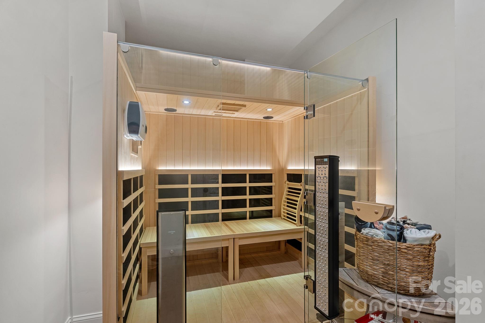 A sauna in your home? Yes, please! - 1104 Longwood Court, Matthews