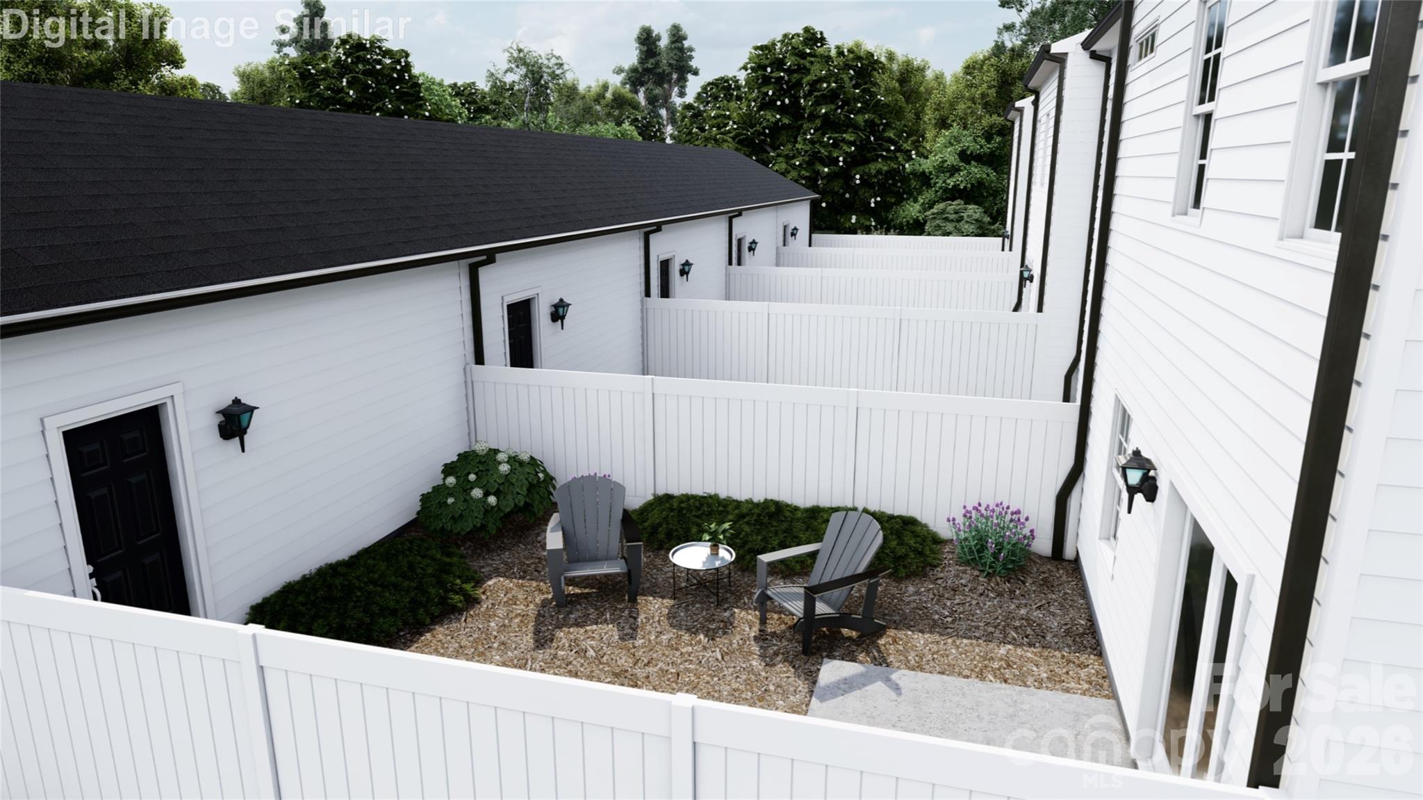 Enjoy a peaceful evening in your own backyard - 1235 Rutland Drive SW, Concord