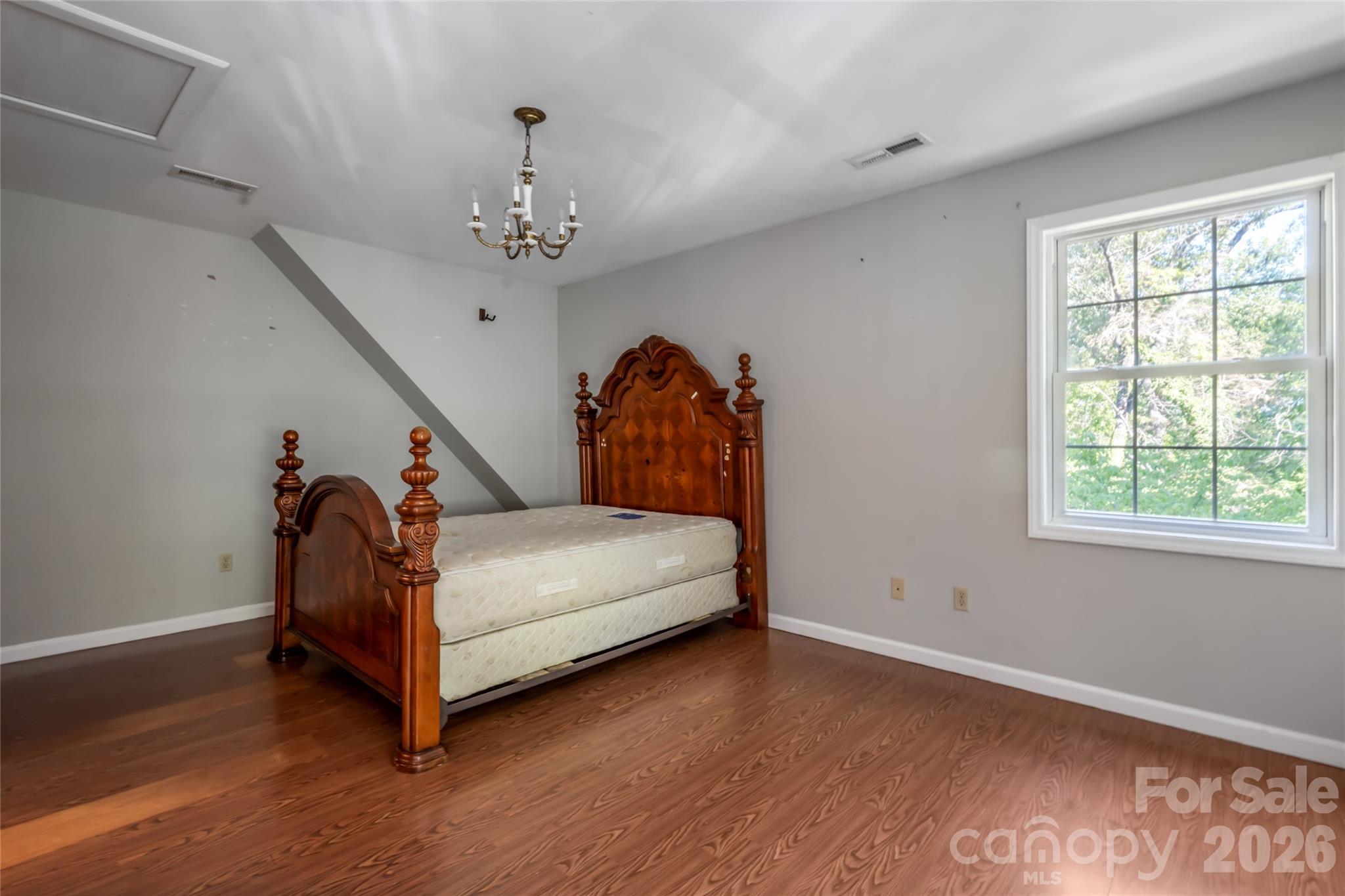Loft bedroom - 3482 Polk County Line Road, Rutherfordton