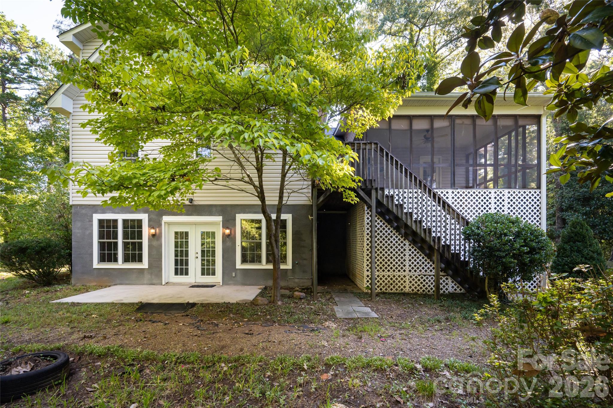 Exterior entrance to 2nd living quarters - 3482 Polk County Line Road, Rutherfordton