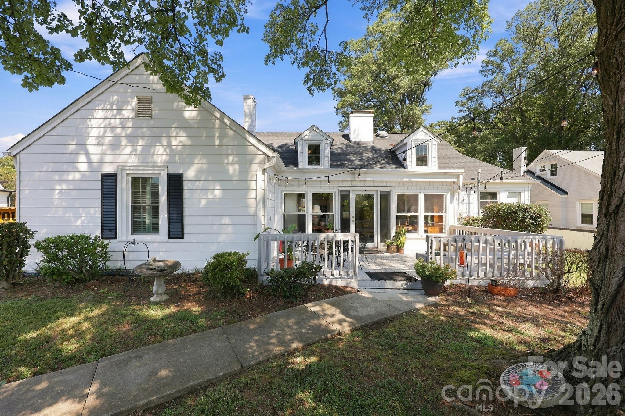 Rear Porch - 1200 Central Drive, Kannapolis