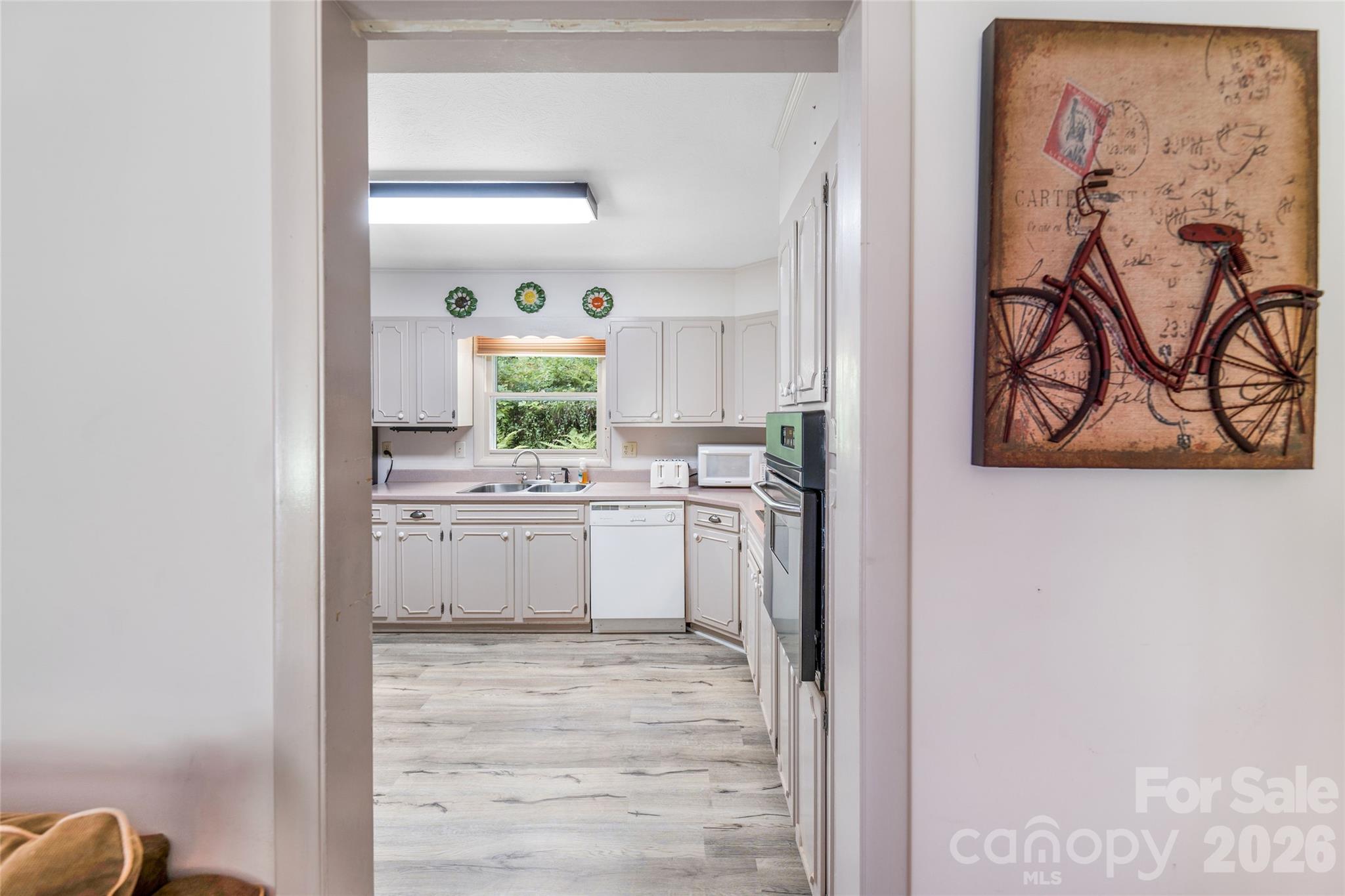 Enter into the bright kitchen - 102 Boyd Drive, Flat Rock