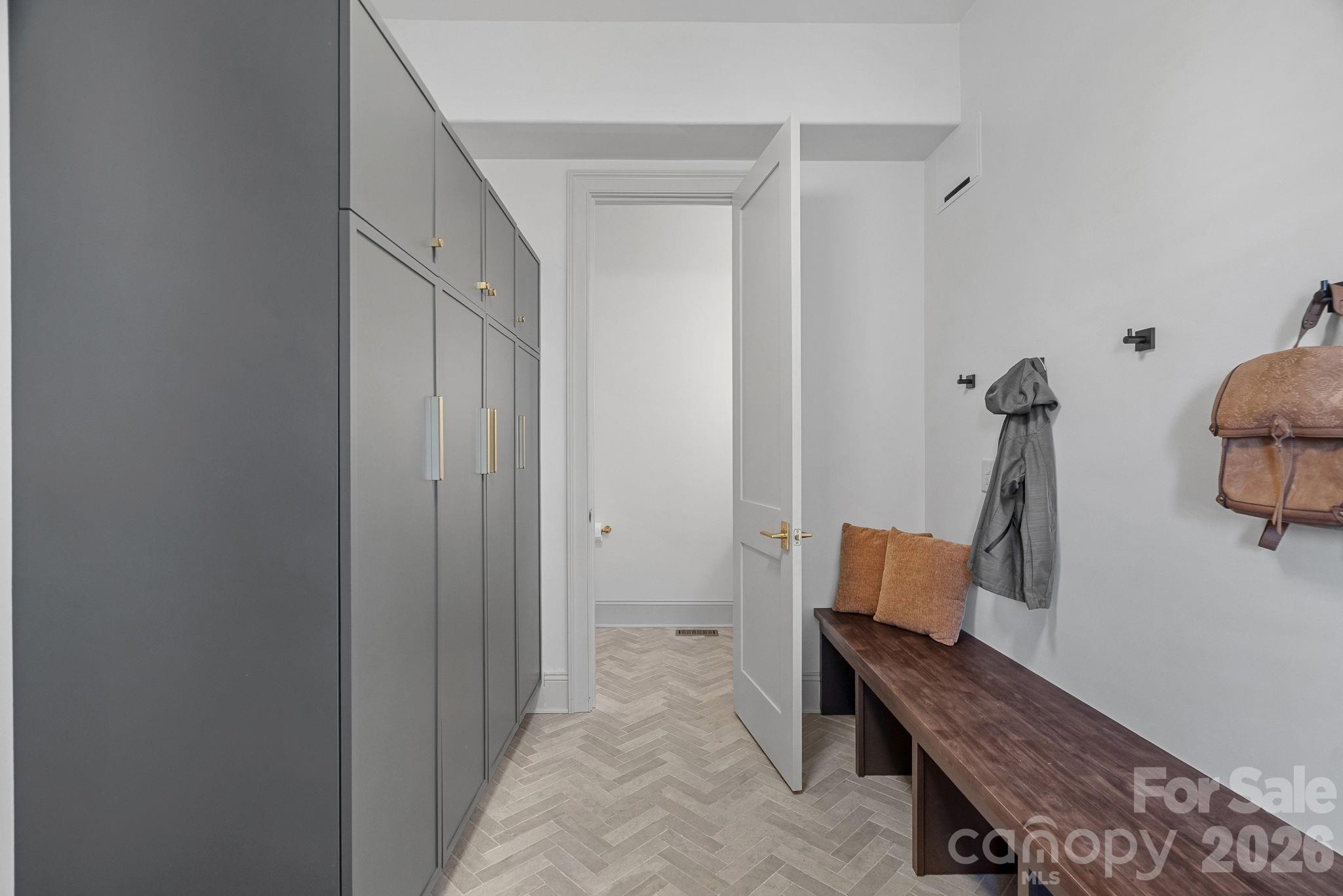 mudroom/ drop zone - 7679 Rabbit Circle, Denver