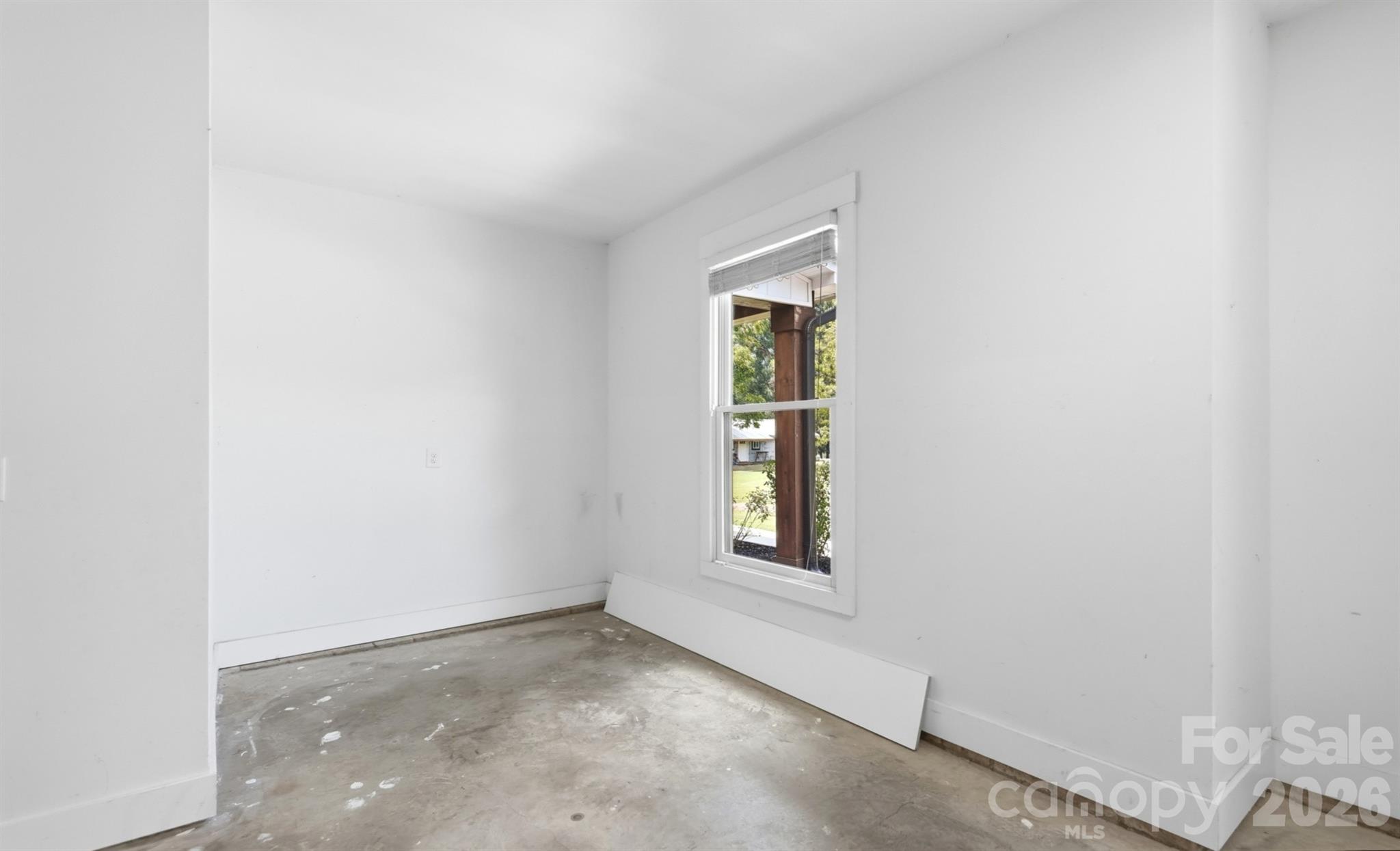 Virtually Staged Covered Back Patio - 5115 Waxhaw Highway, Monroe