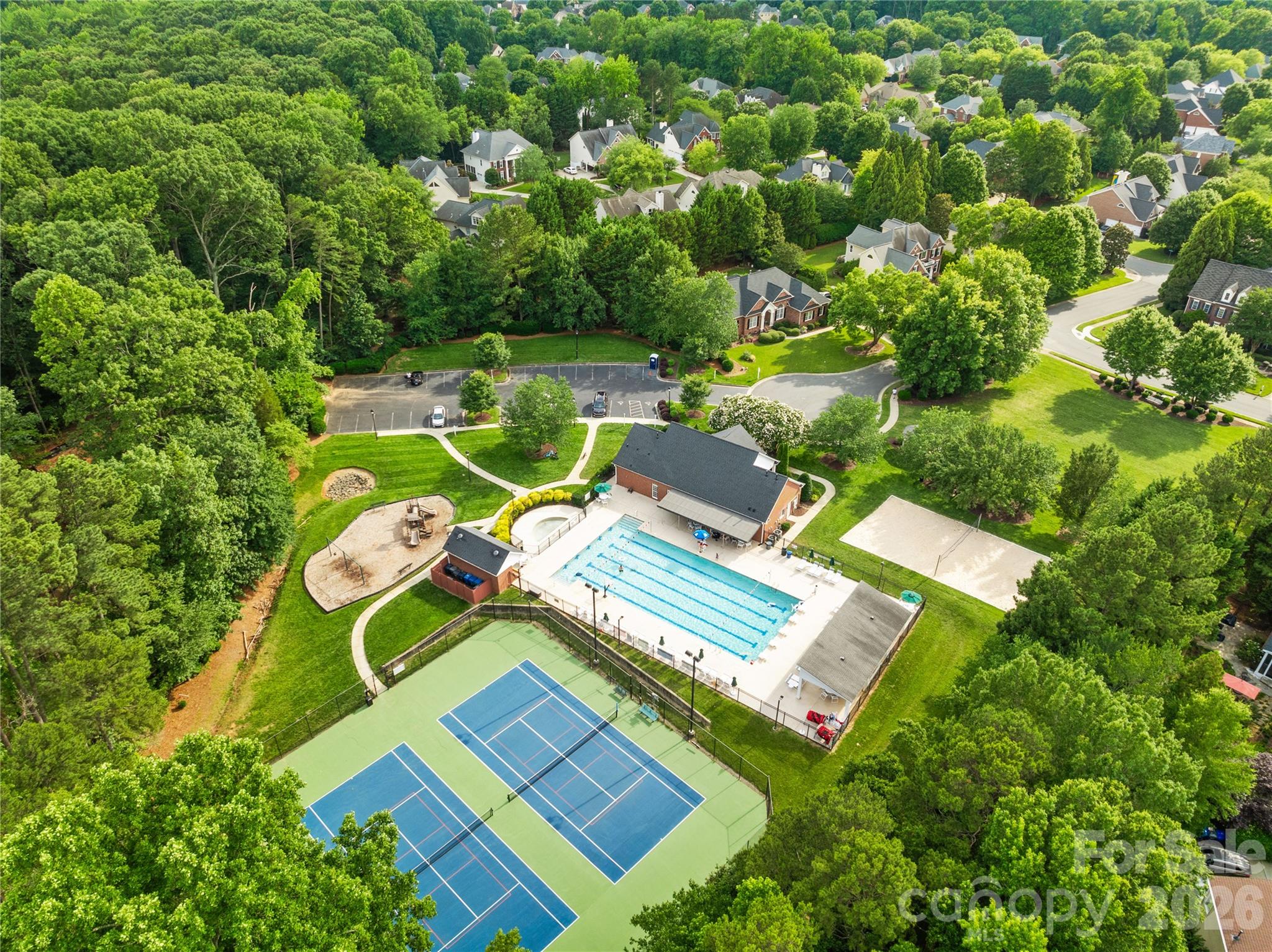 Single Family Residence at 9514 Hayenridge Court, Huntersville, photo 48 of 48