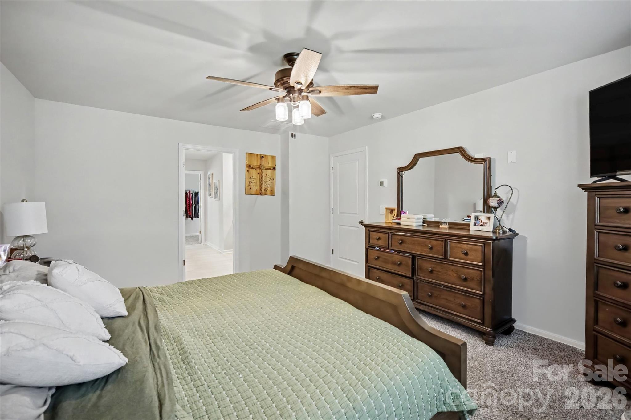 The primary suite offers plenty of natural light. - 1623 Baymont Court, Stanley