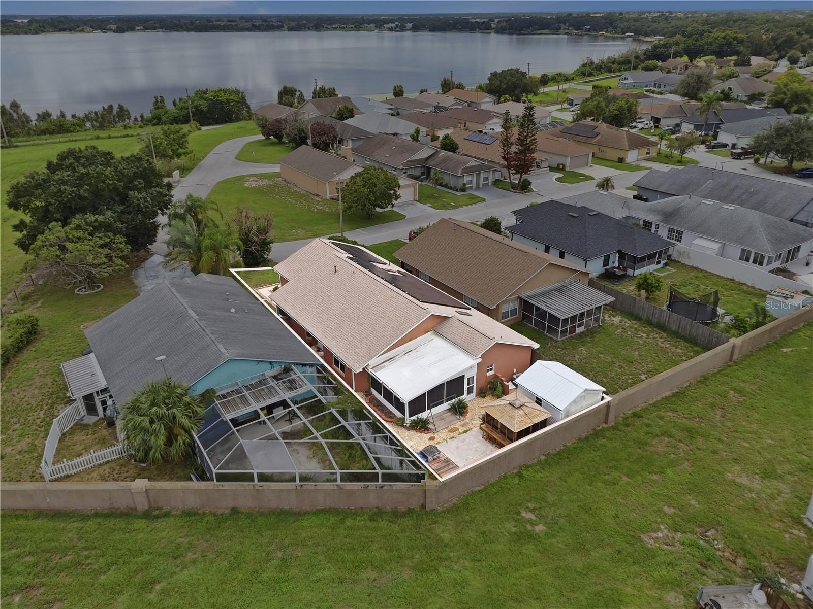 Aerial of Home - 511 MARCIA LOOP, WINTER HAVEN