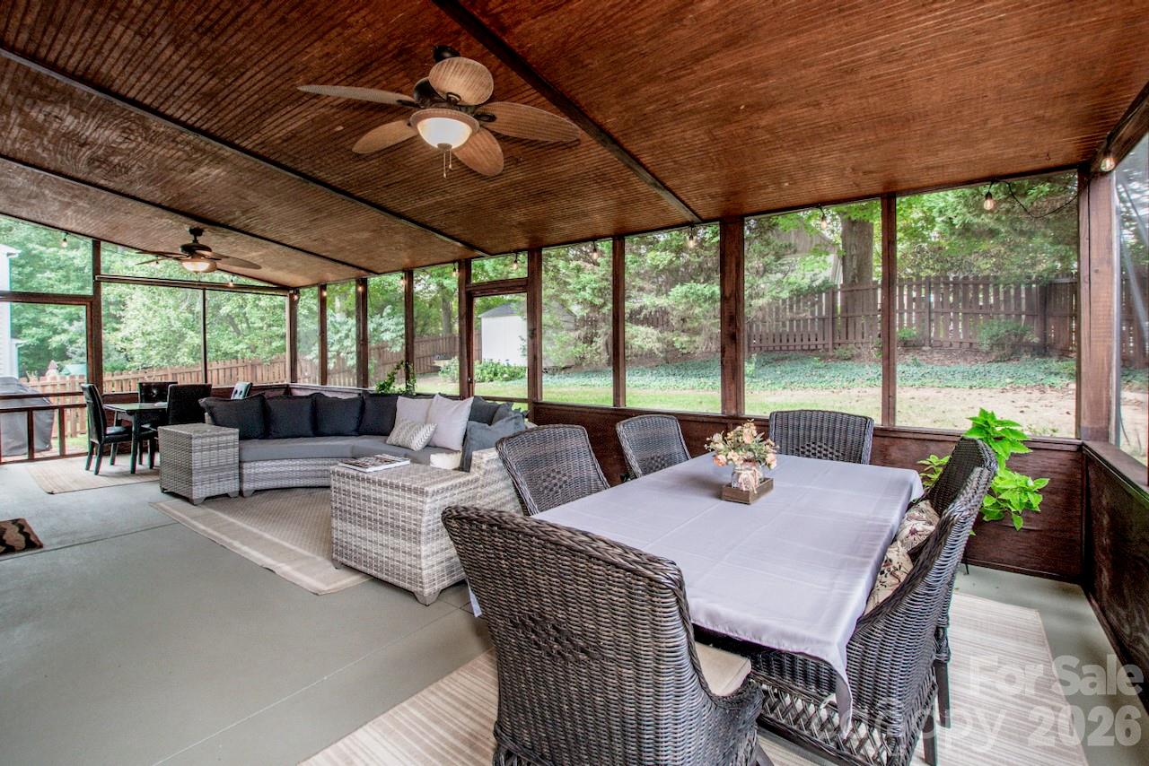 Oversize screen porch view 2 - 111 Comata Road, Mooresville