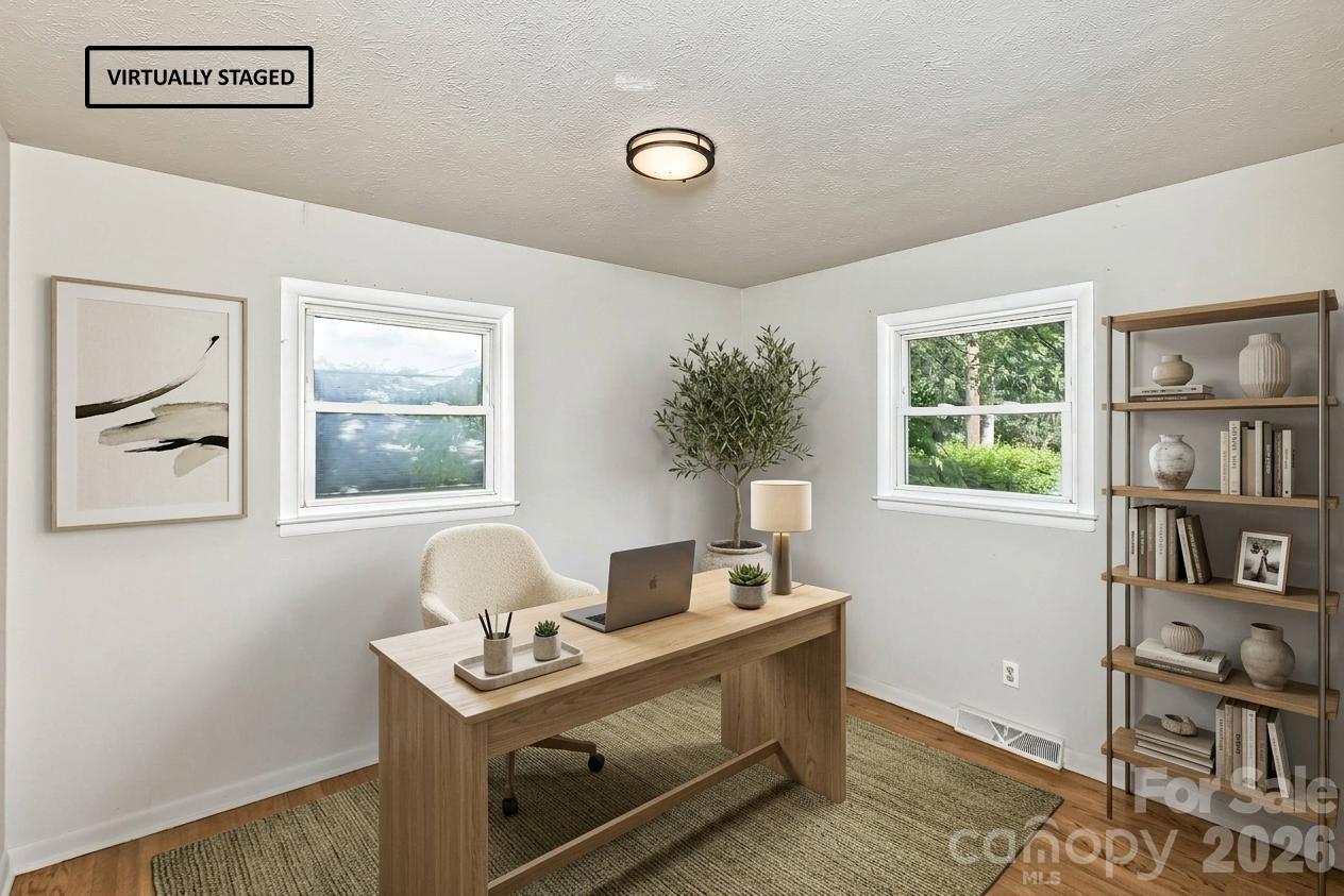 Use one of the three bedrooms as an office - 31 Wilmington Road, Asheville