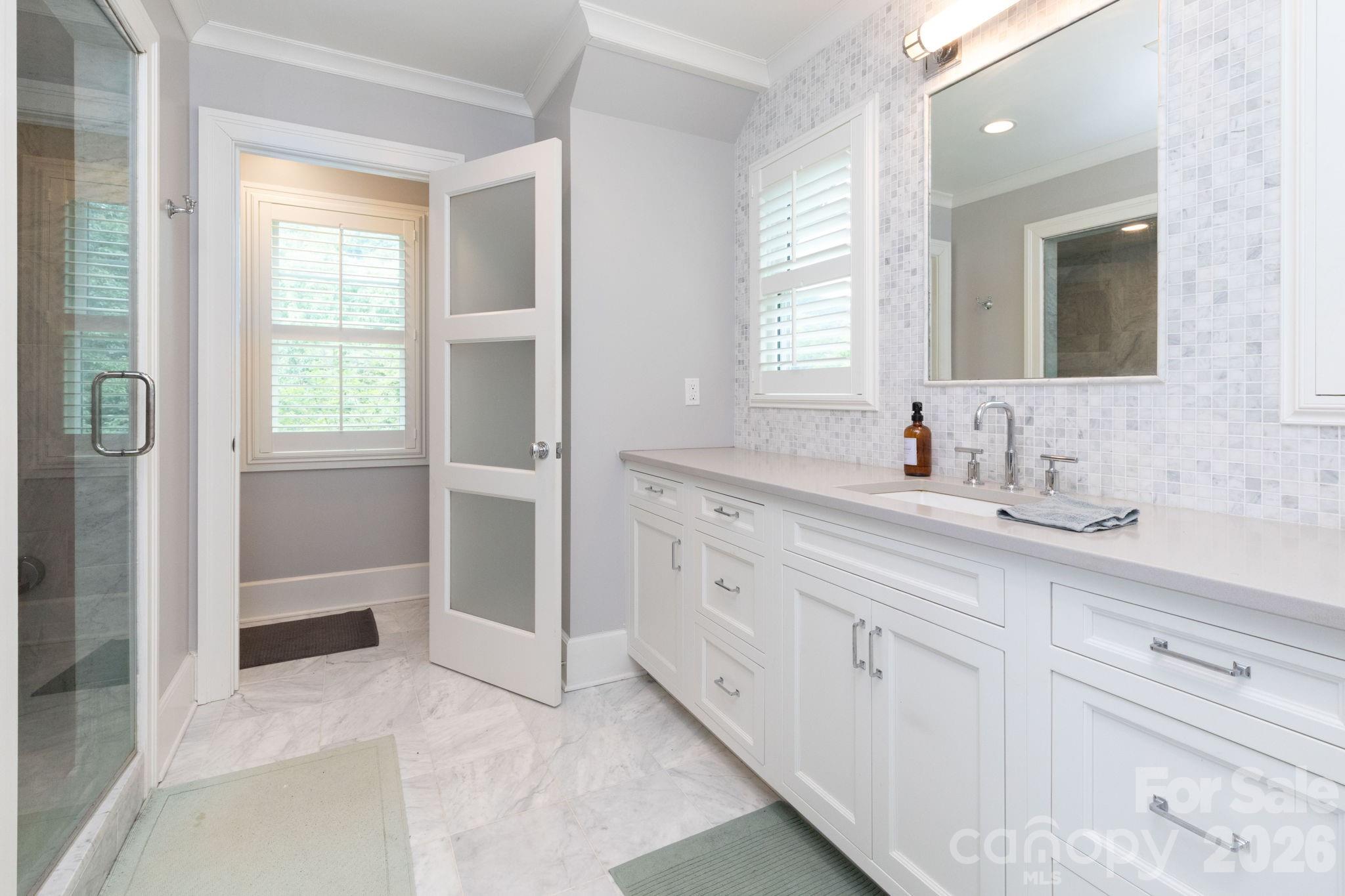 Primary Bathroom - Upper Level - 11 Lila Lane, Clyde