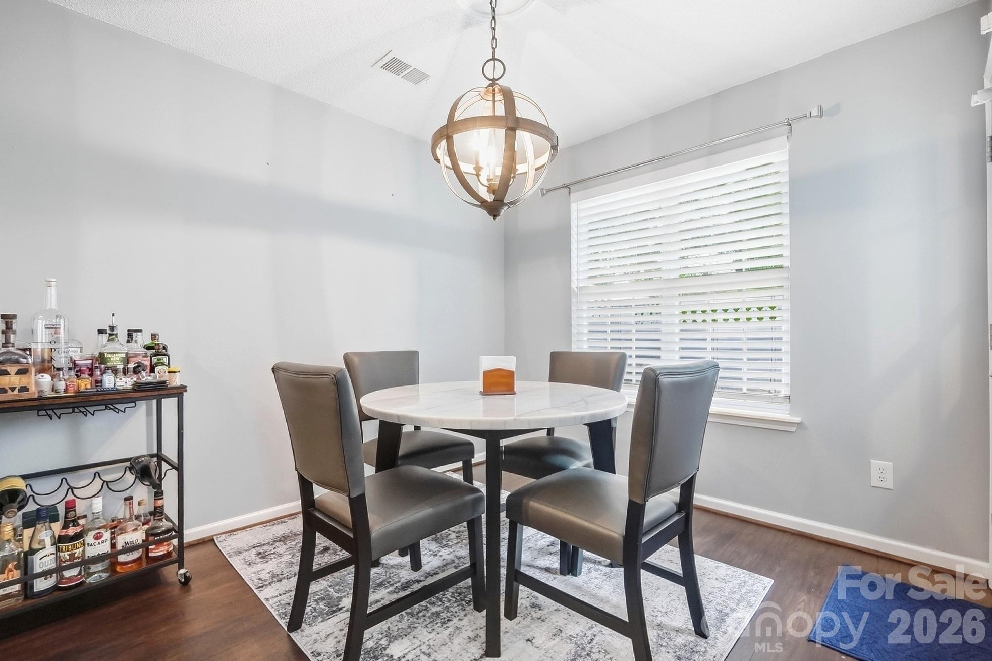 Dining Area - 1719 Hidden Creek Drive, Rock Hill