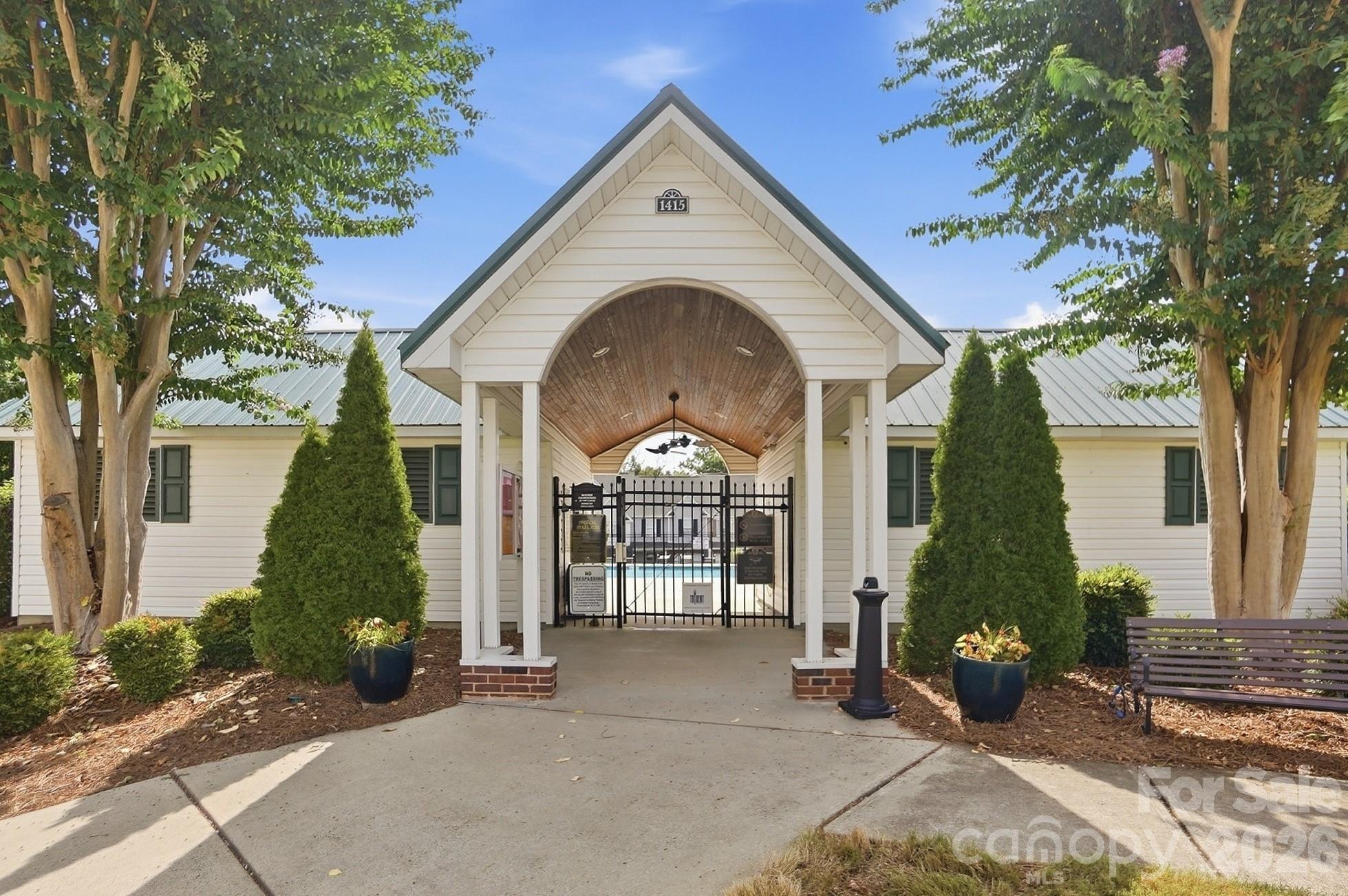 Community Pool - Entry - 1719 Hidden Creek Drive, Rock Hill