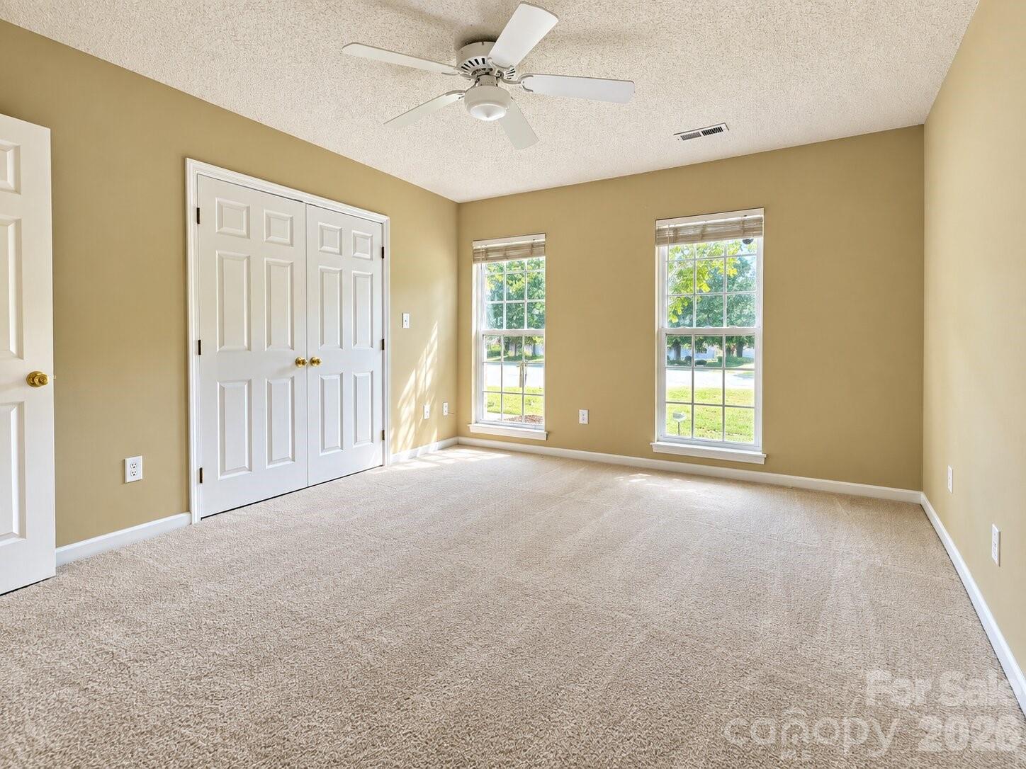 Master Bedroom with dual his and her closets - 4075 Zebulon Avenue SW, Concord