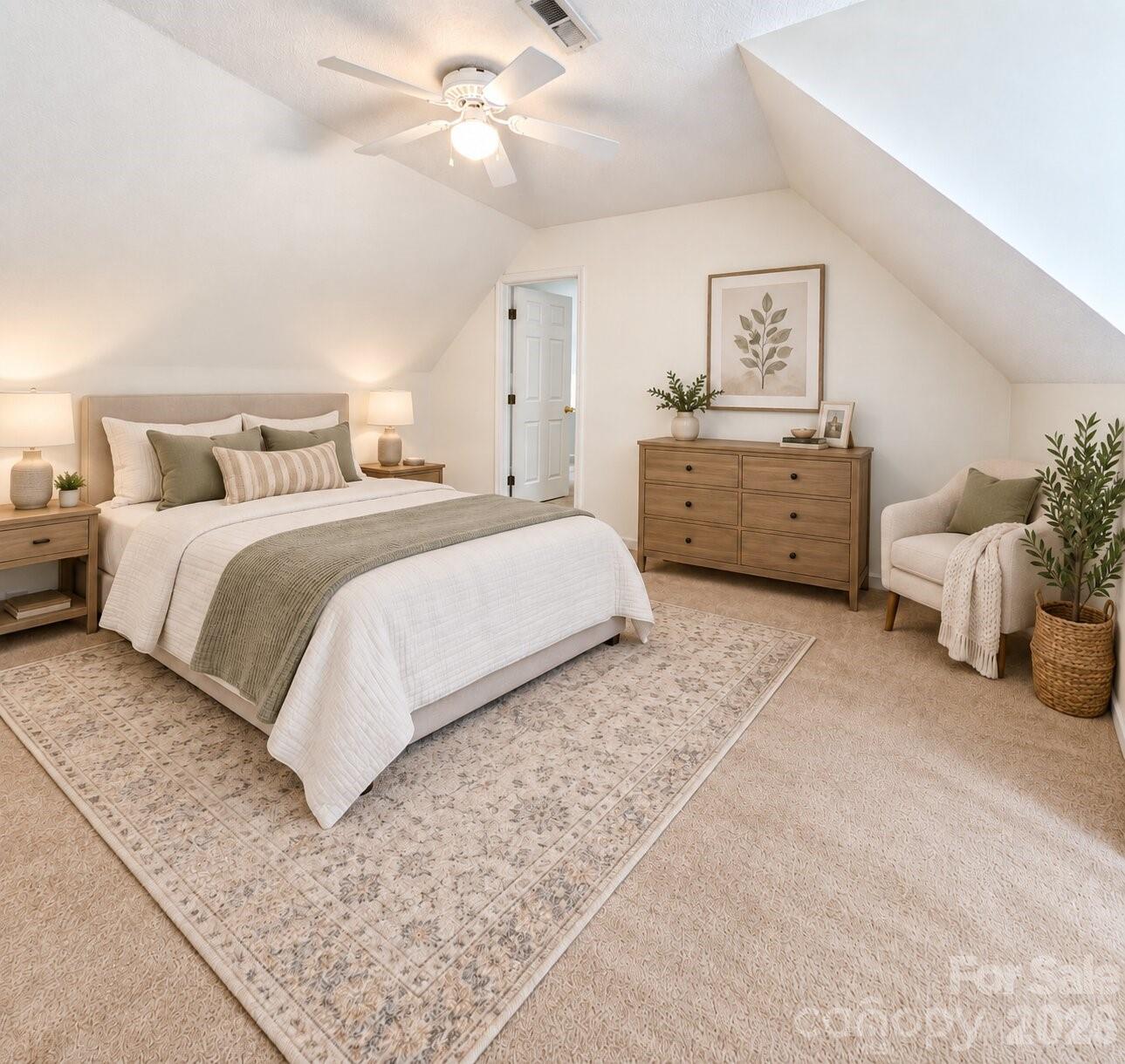 Virtual Staged Bedroom 3 - 4075 Zebulon Avenue SW, Concord