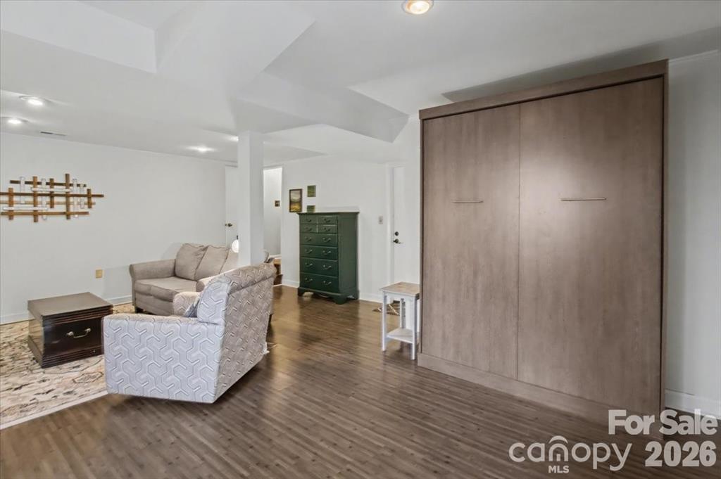 Murphy bed stores nicely - 30 Whippoorwill Drive, Weaverville