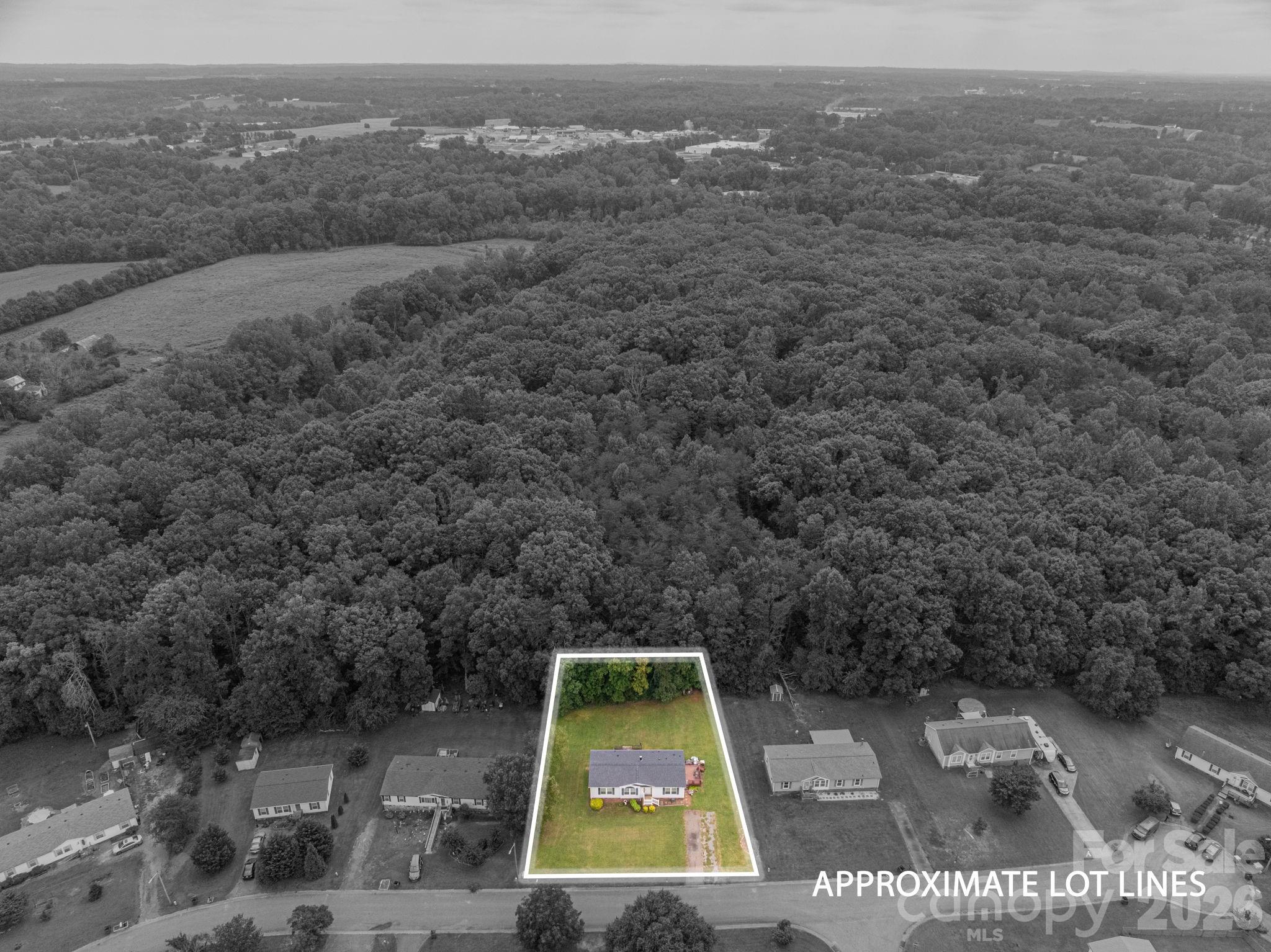 Lot Lines Front View - 2224 Sterling Ridge Drive, Newton