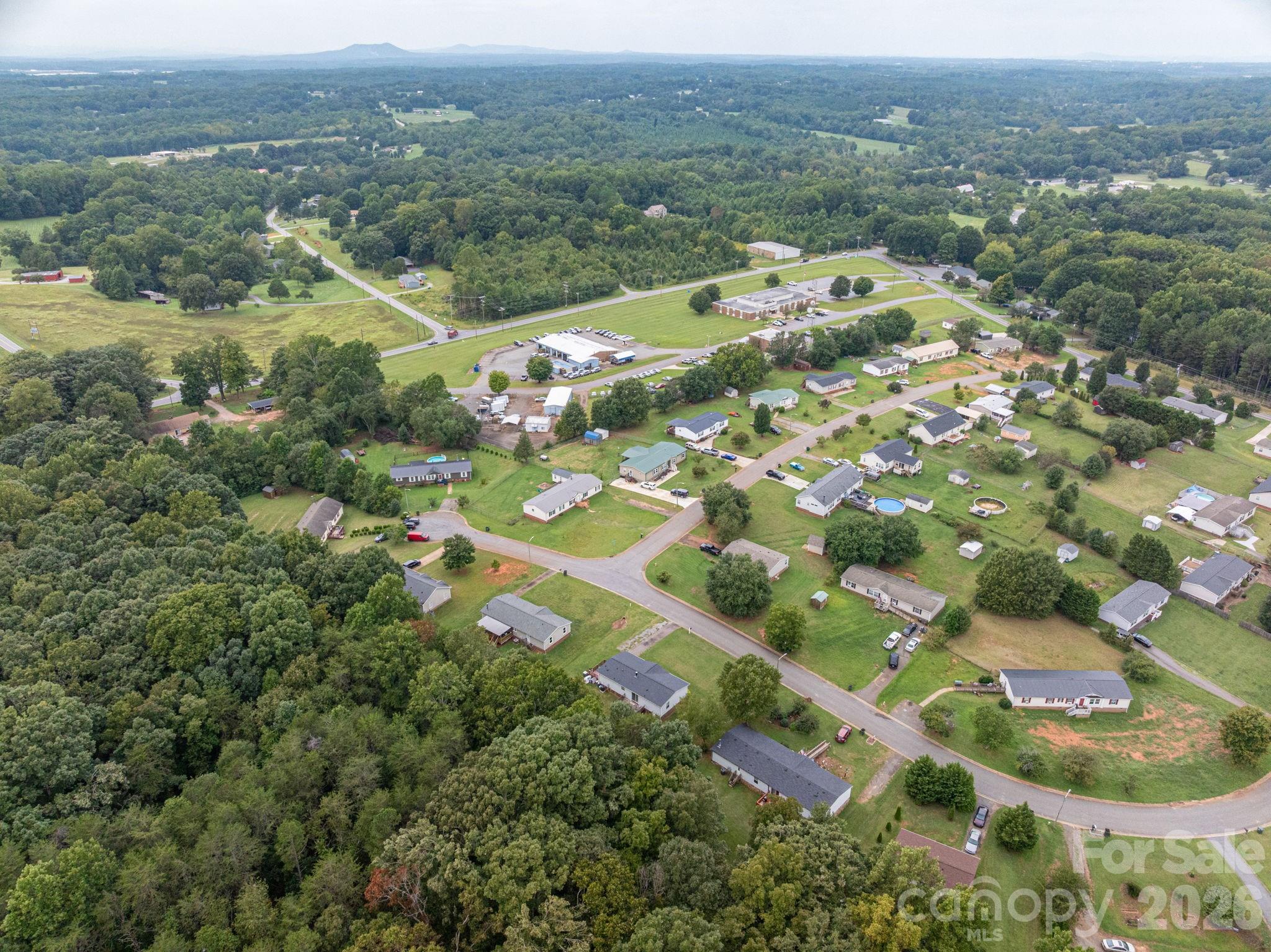 Aerial View North - 2224 Sterling Ridge Drive, Newton