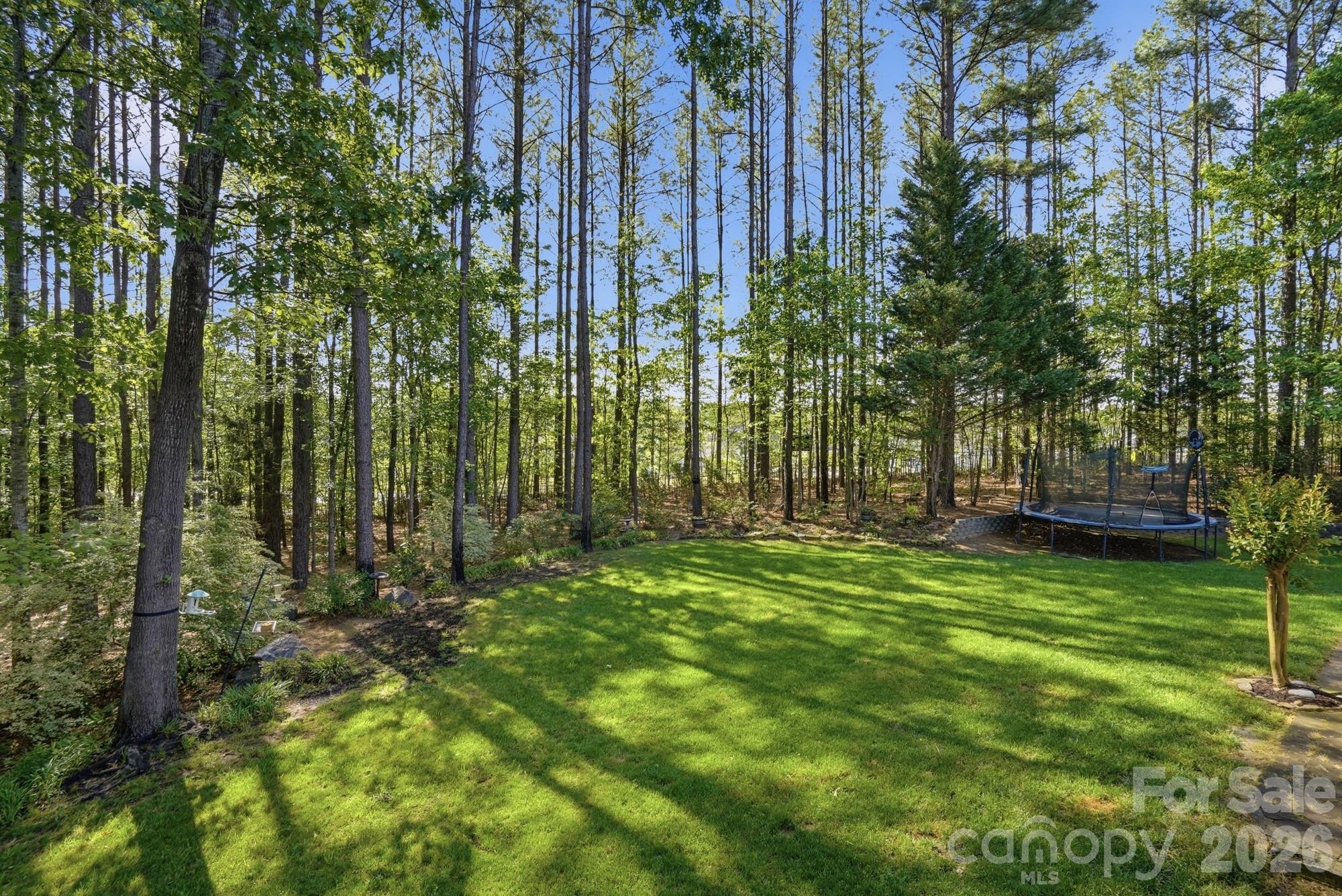 Fenced back yard - 3105 Stanway Court, Waxhaw