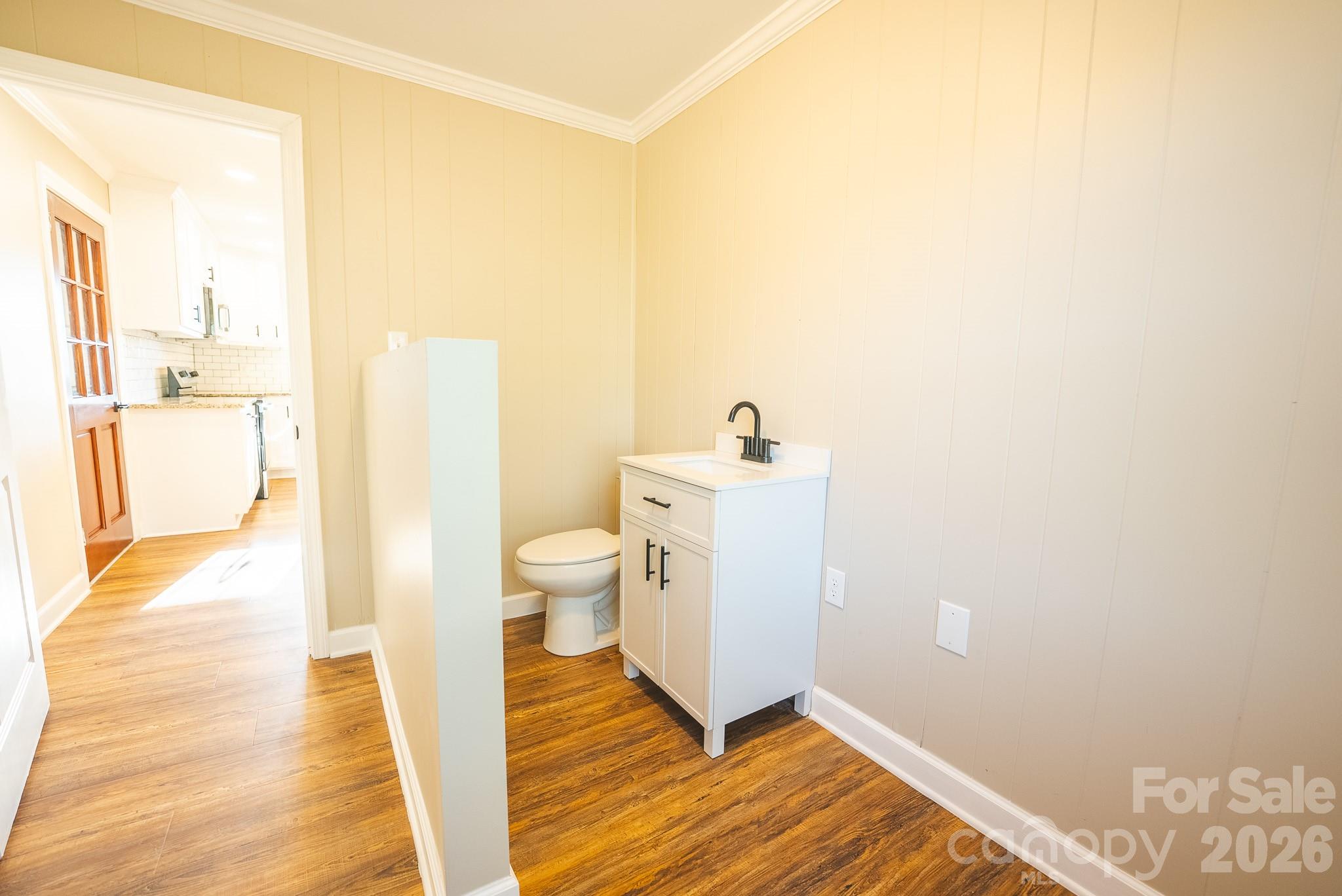 Laundry room and 1/2 bath off Kitchen. - 3490 Church Road, Taylorsville