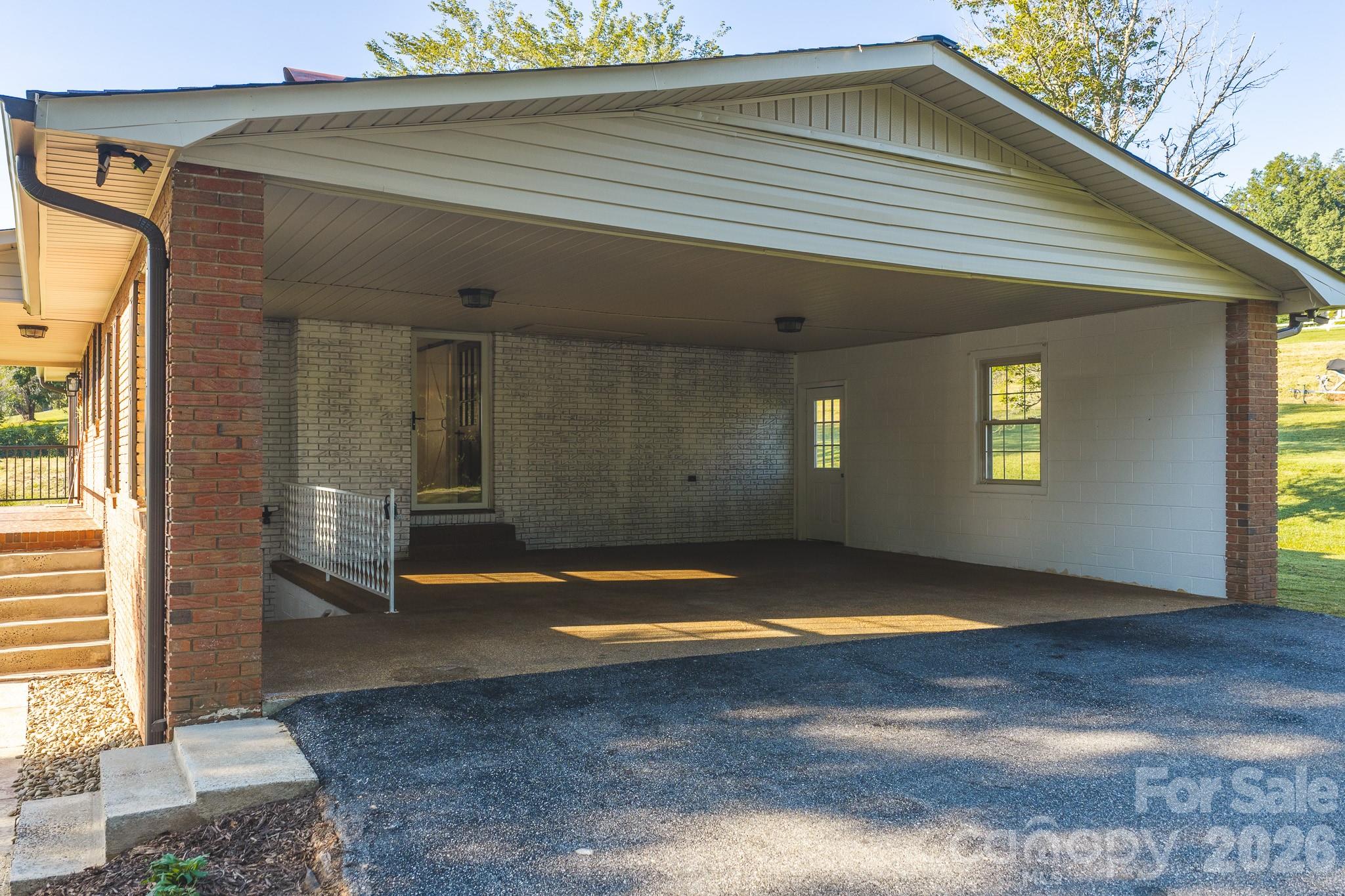 Spacious carport - 3490 Church Road, Taylorsville