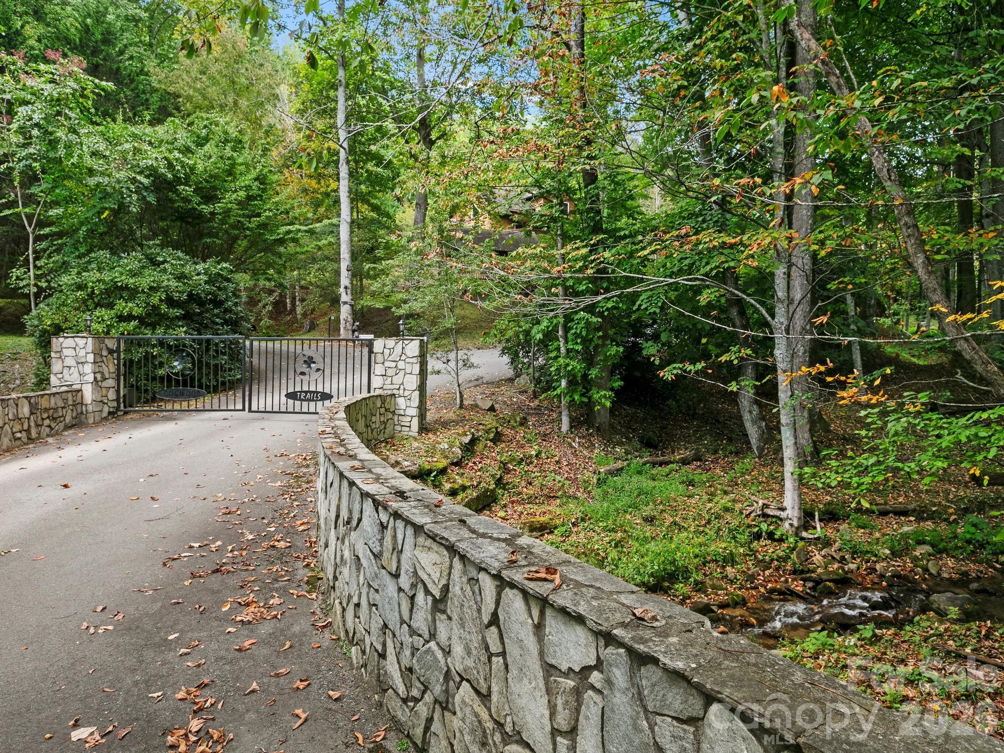 Entrance to Dogwood Trails. - 72 Cottontail Trail, Maggie Valley