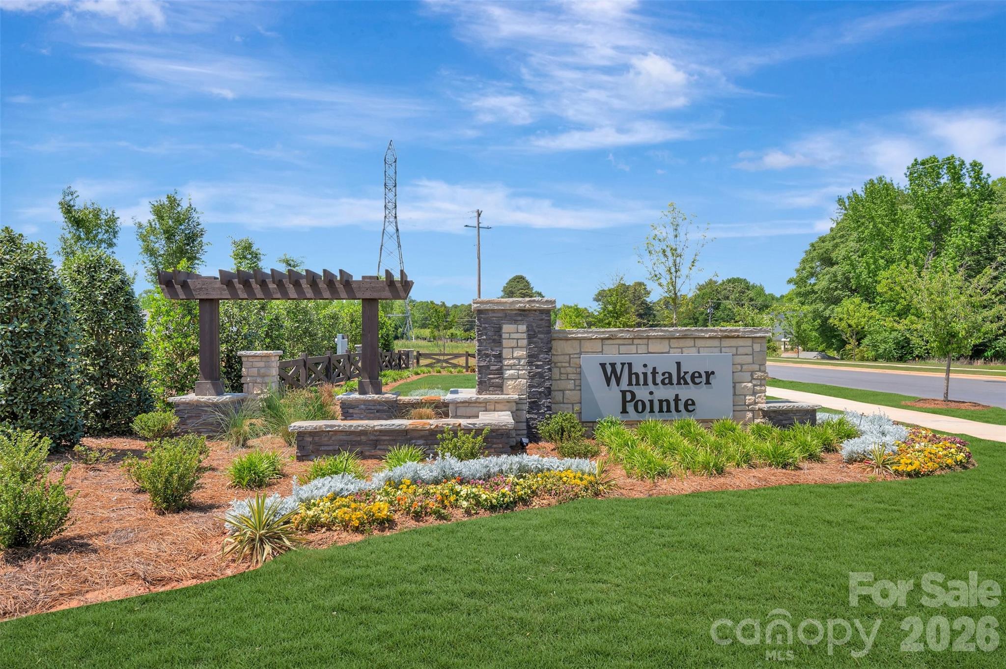 Community sign - 7120 Helmans Drive, Huntersville