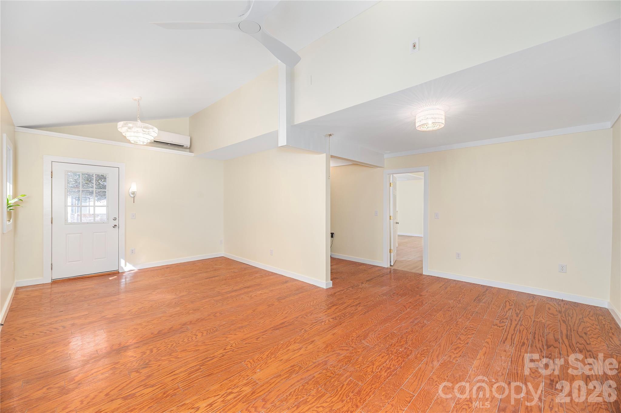 Lower level living area/bedroom - 223 Davidson Road, Swannanoa