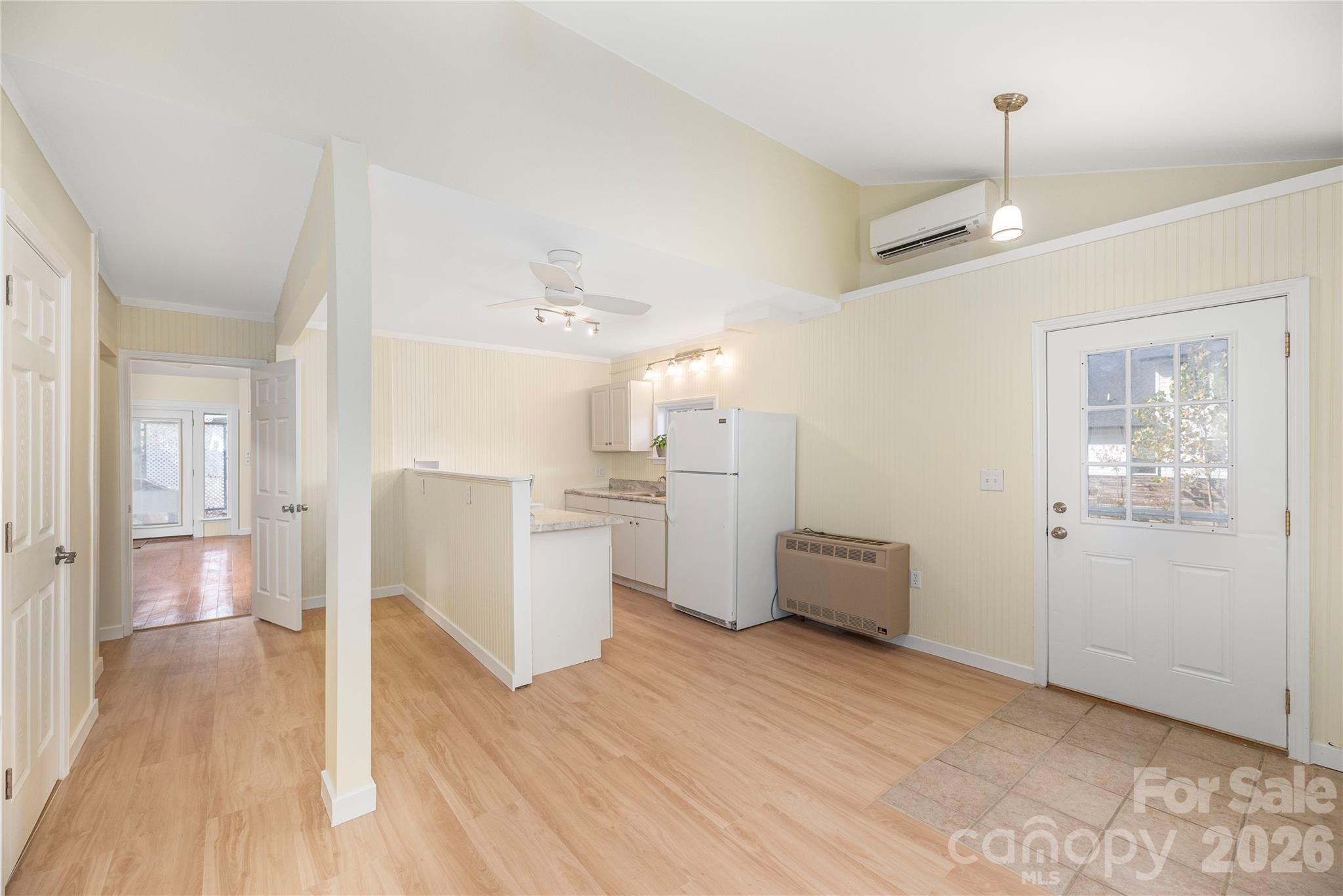 Lower level kitchen/dining area - 223 Davidson Road, Swannanoa