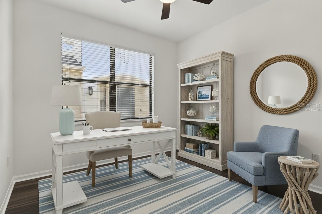 Den/study/officevirtually staged - 884 GRAND CANAL DR, KISSIMMEE