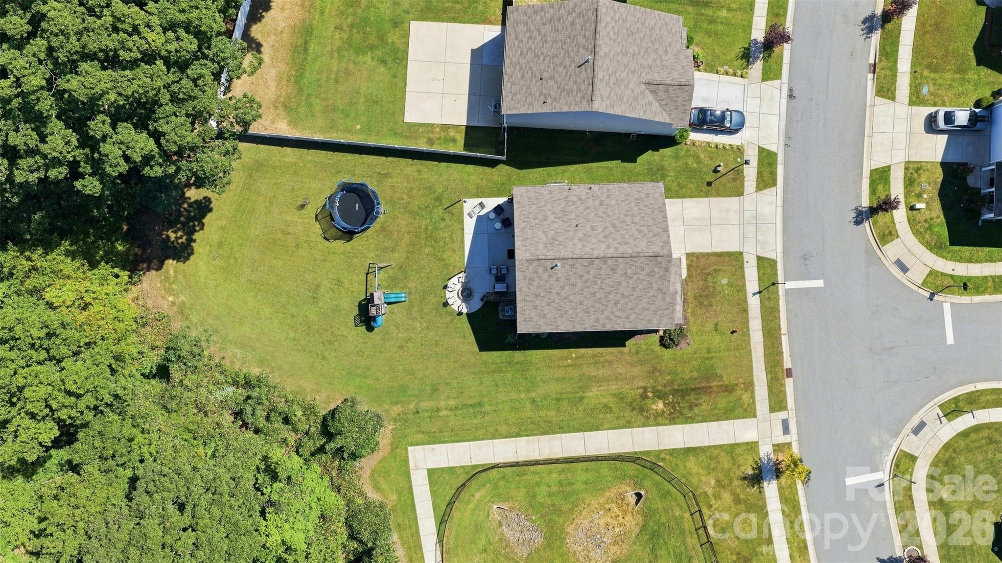Aerial View of Home - 3103 Winesap Drive, Dallas