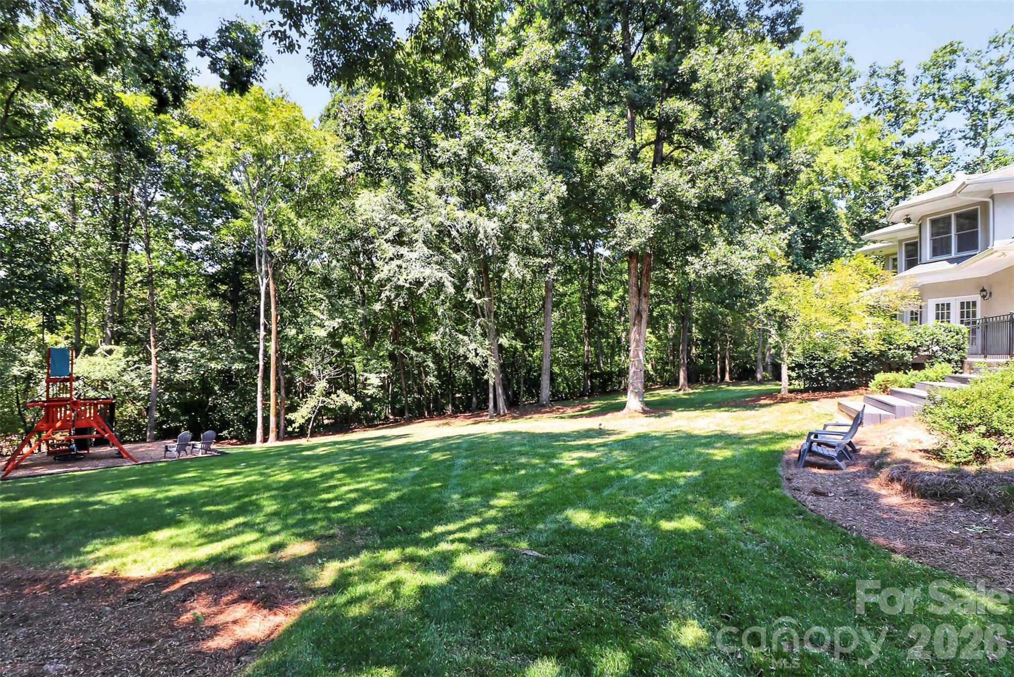 large & private backyard.  One of the best in all of Foxcroft!!! - 1901 Cortelyou Road, Charlotte