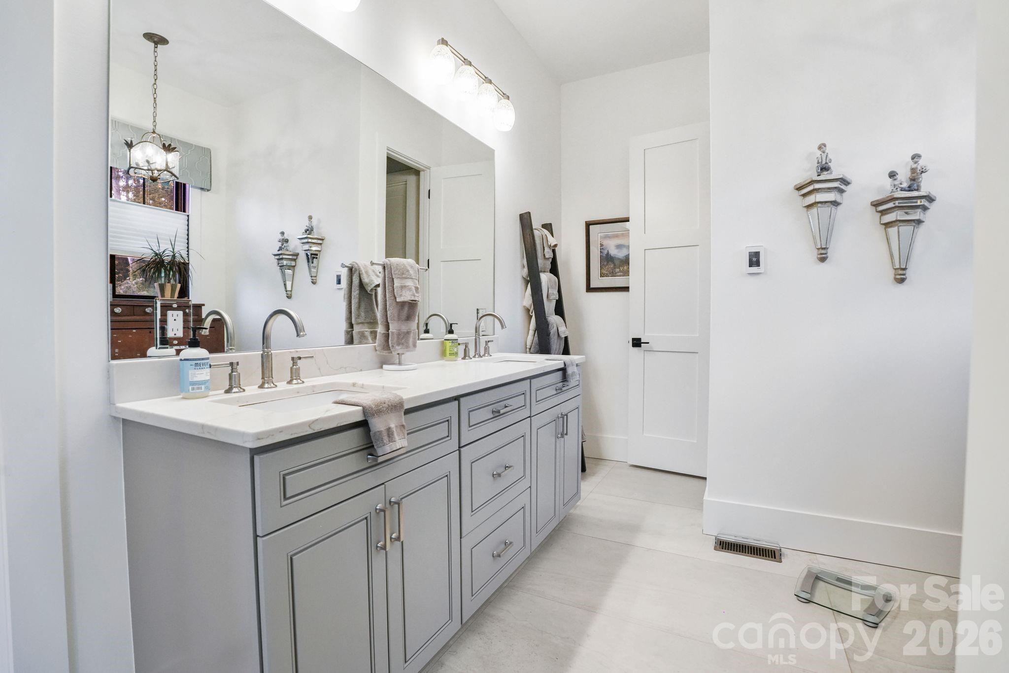 Primary Bath - 2039 Cane Creek Road, Fletcher