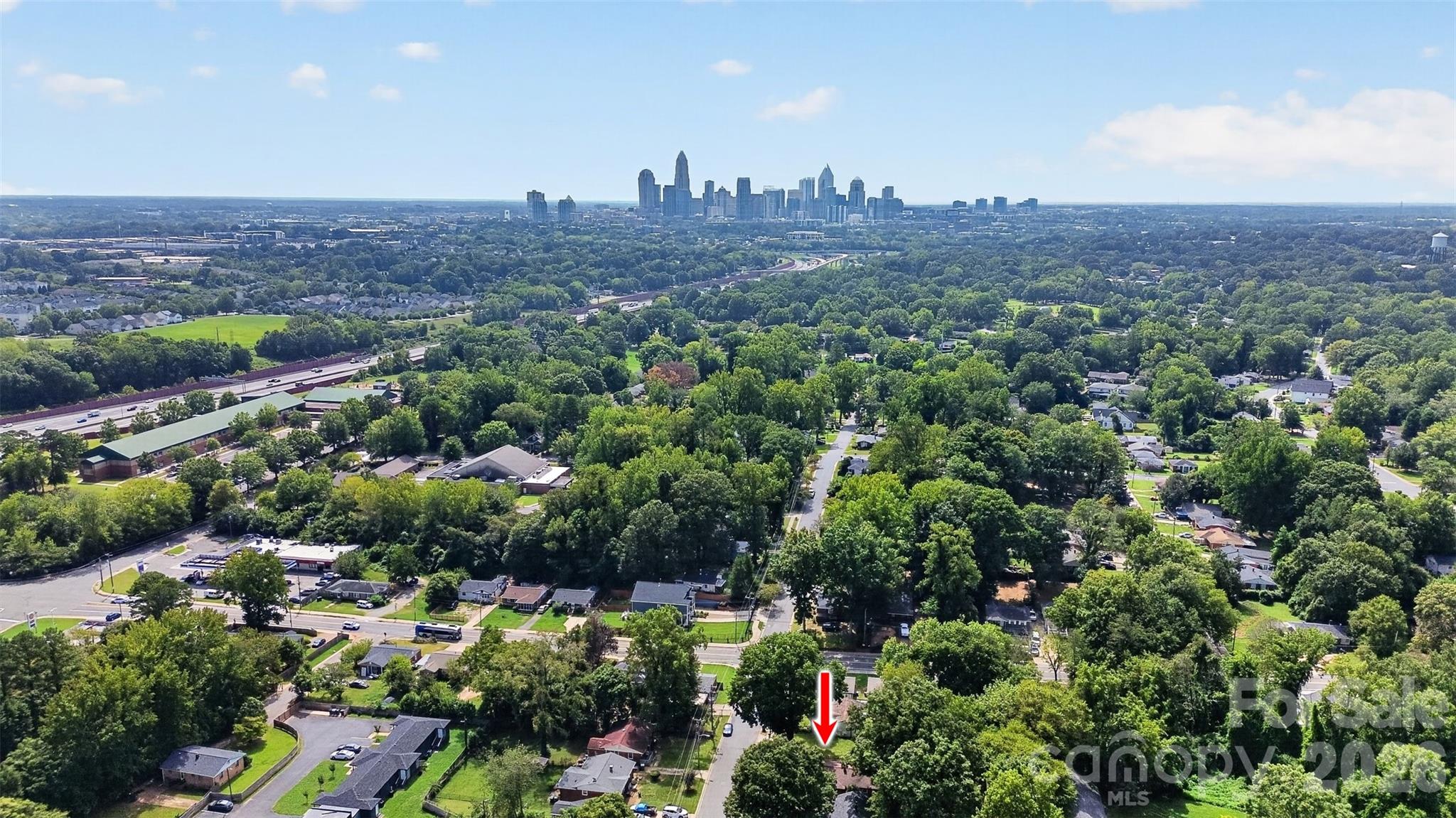 Lot at 2011 Erie Street, Charlotte, photo 4 of 18