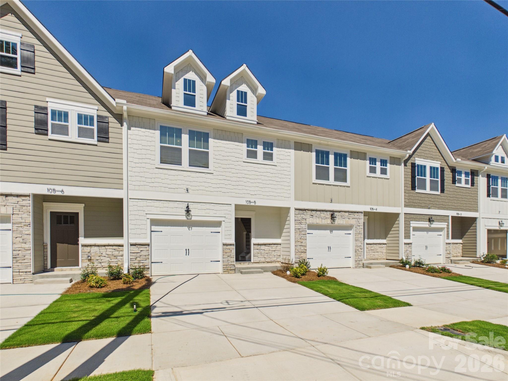Durable Cement Board Siding, Shake and Masonry on the exterior. - 105 Dilling Street N, Kings Mountain