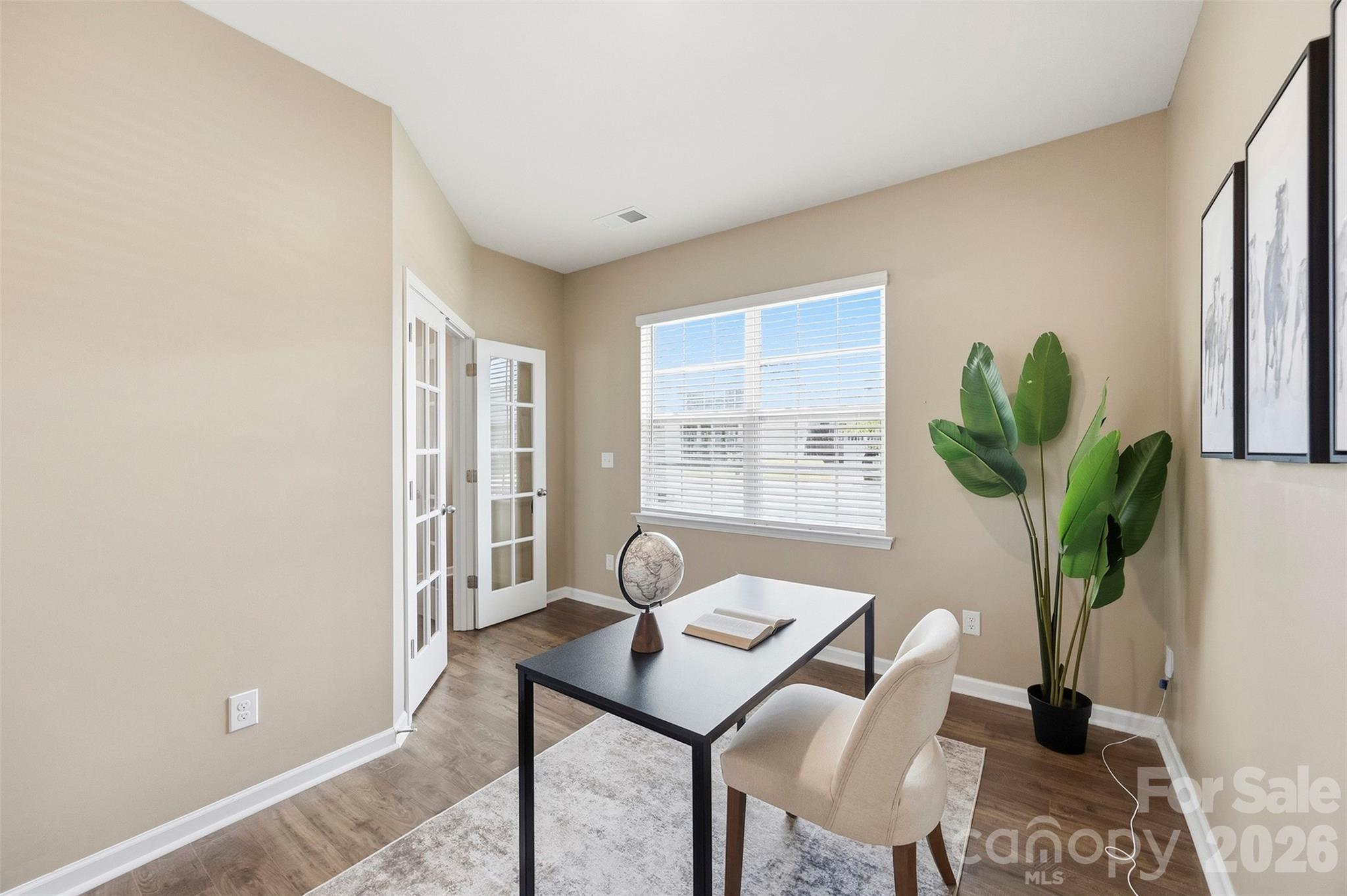 Main level- dedicated office - 7572 Nolen Farm Drive, Gastonia