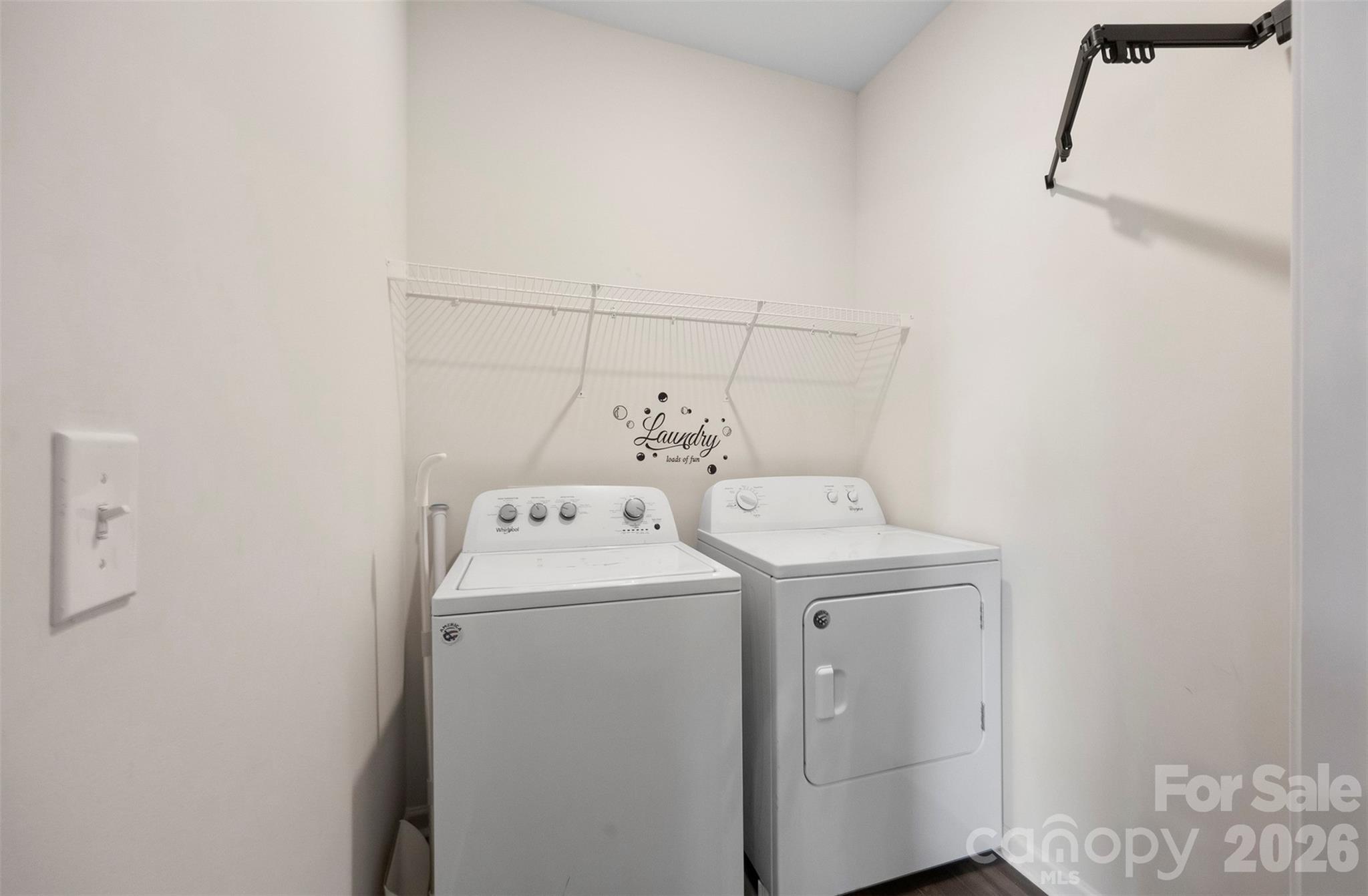 Main level laundry room - 7572 Nolen Farm Drive, Gastonia