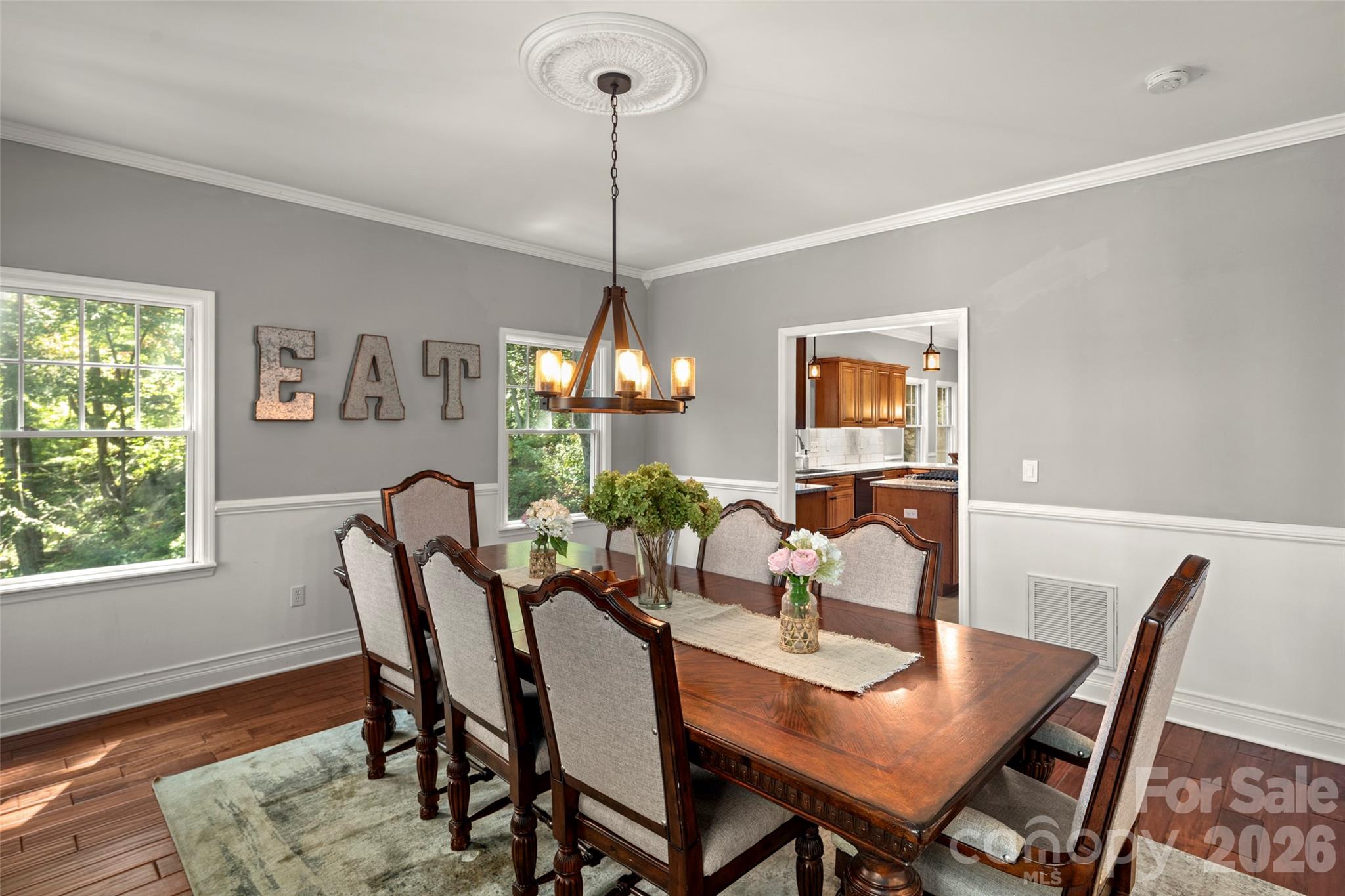 Dining set conveys - 349 View Rock Lane, Hendersonville