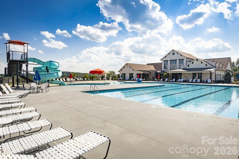 Resort style pool, clubhouse, fitness center - 1237 Rutland Drive SW, Concord