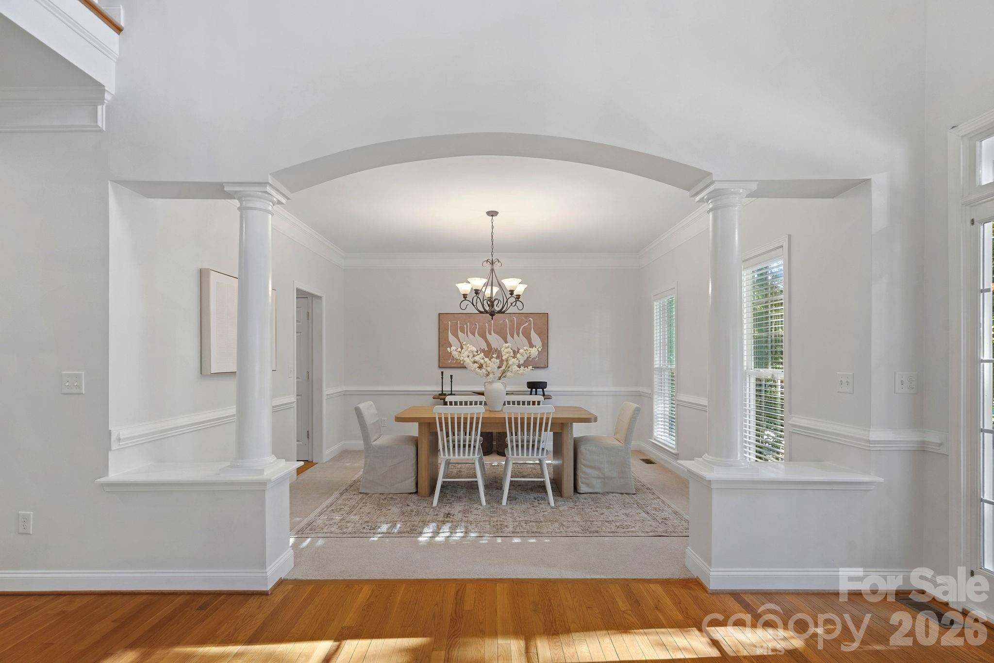 Dining Room - 155 Culpeze Road, Mooresville